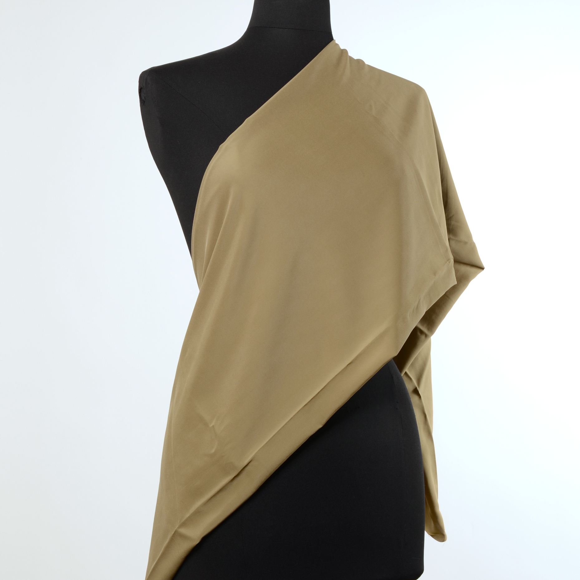 Jersey, Wiskoza, Stretch, Pale Khaki (F000007778) - Manekin
