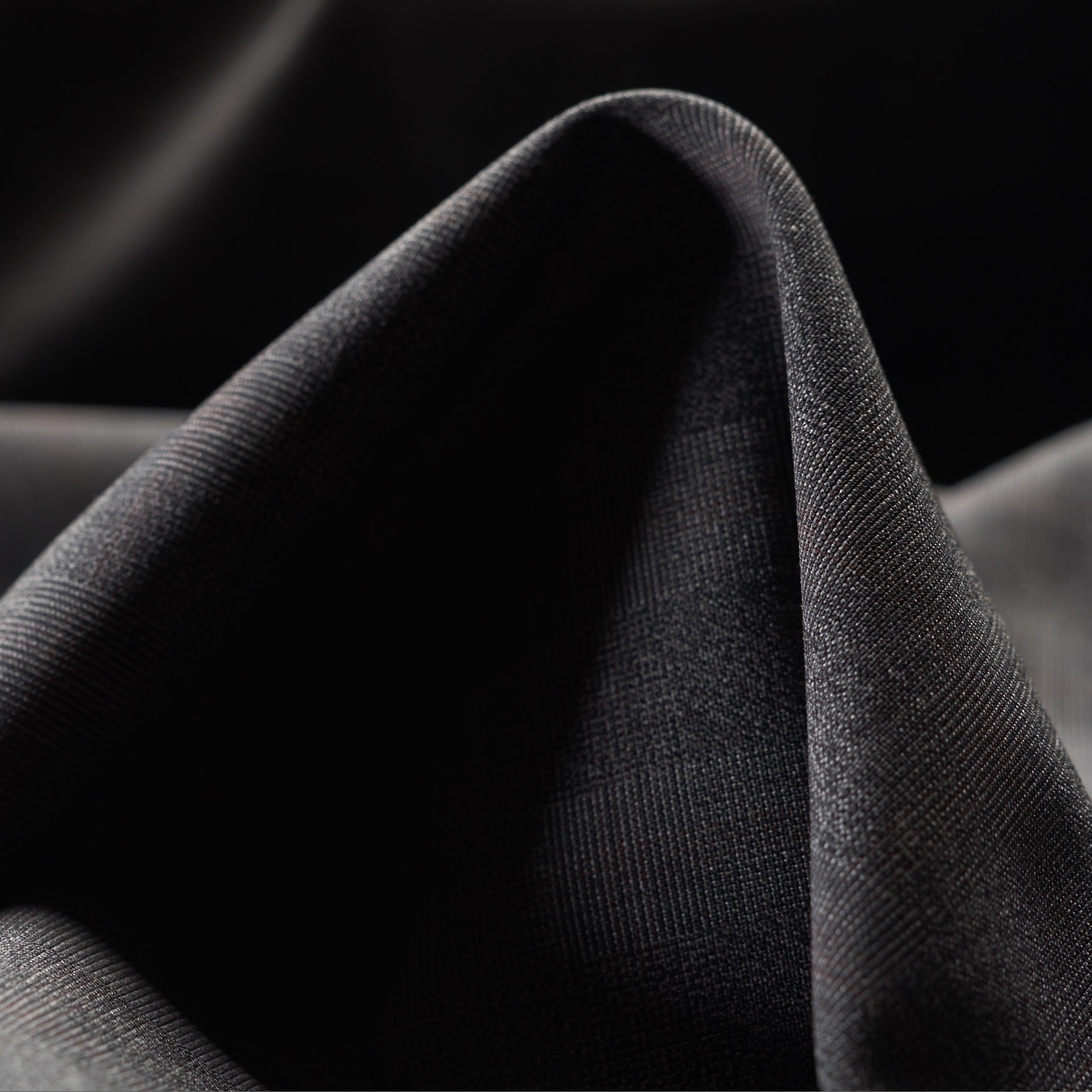 COOL WOOL, GLENCHECK, STRIPES, IRON GATE (F000024185)