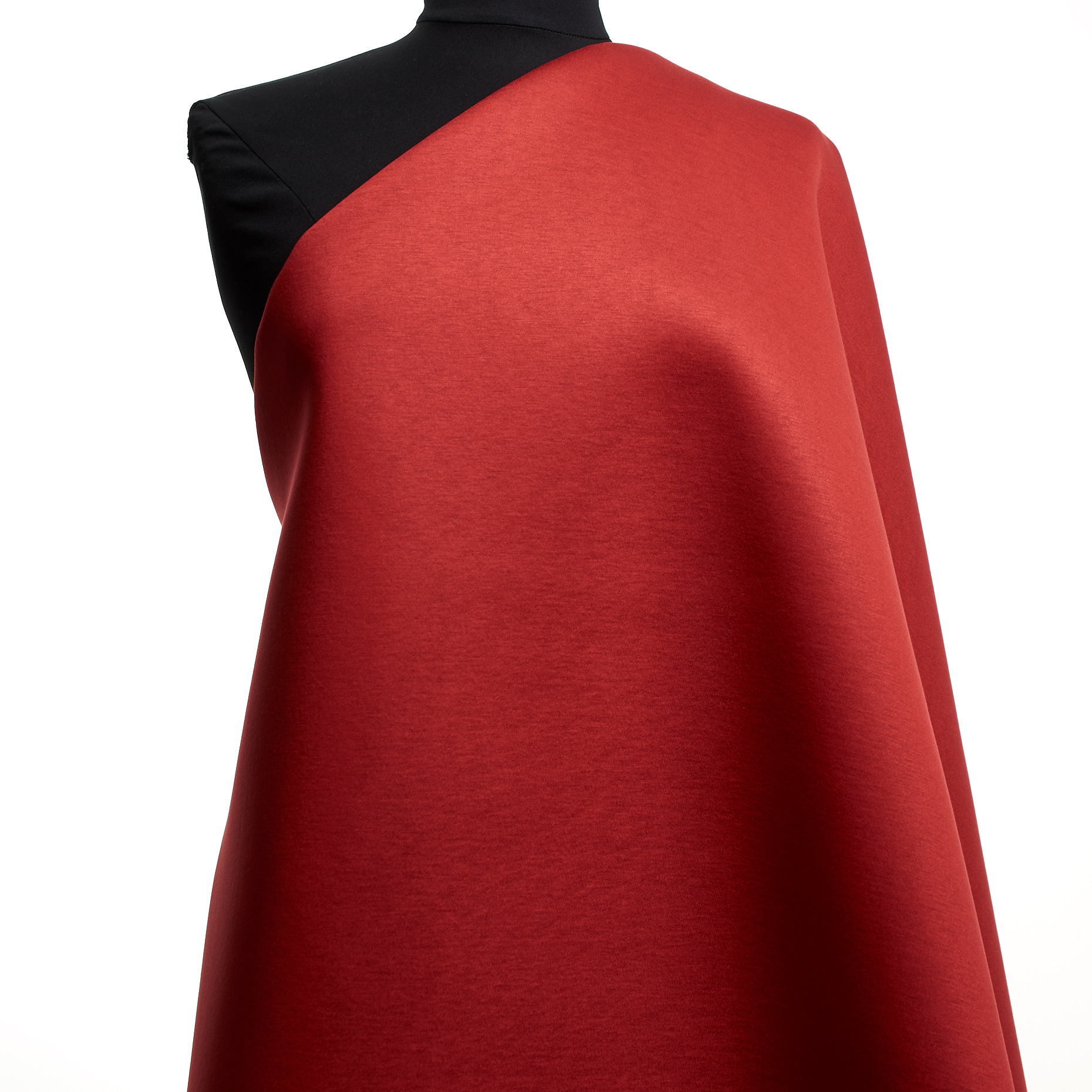JERSEY, NEOPRENE, BONDED, RED PAPRIKA (F000029658) - Mannequin
