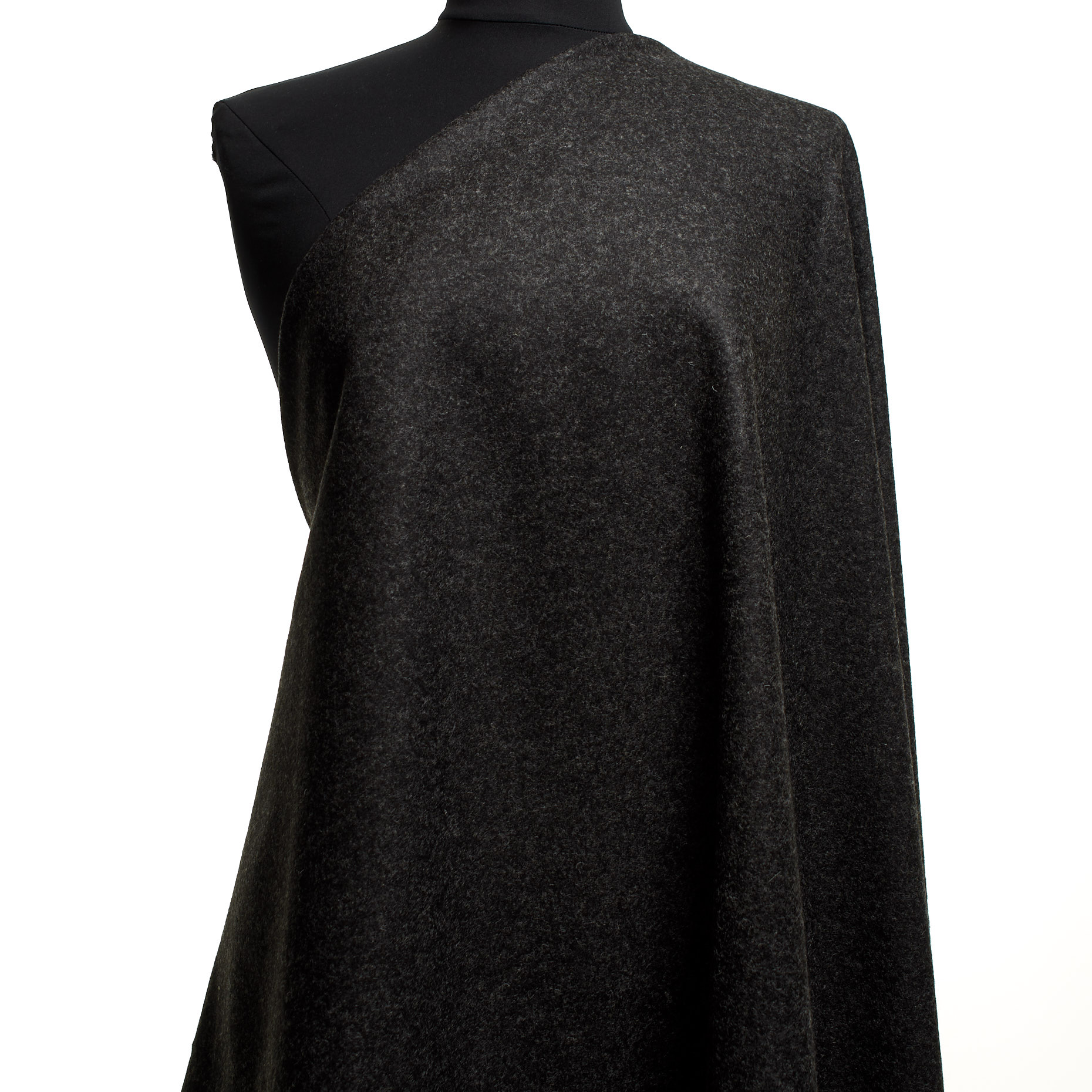 Jersey, Wolle Mix, Melange, Anthracite (F000044980) - Schaufensterpuppe