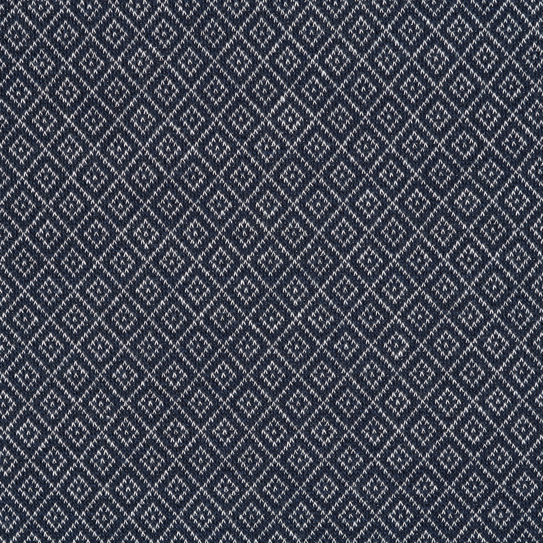 JERSEY, JACQUARD, COTTON BLEND, SNOW WHITE&BLACK IRIS (F000044968) - Texture
