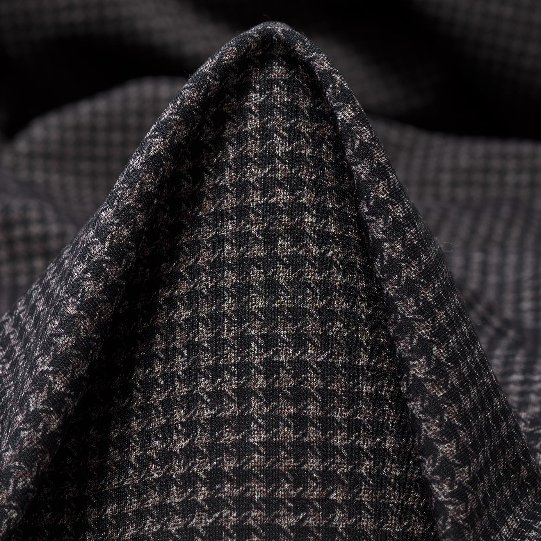 Трикотаж, Стрейч, Принт, Blackened Pearl (F000045065)