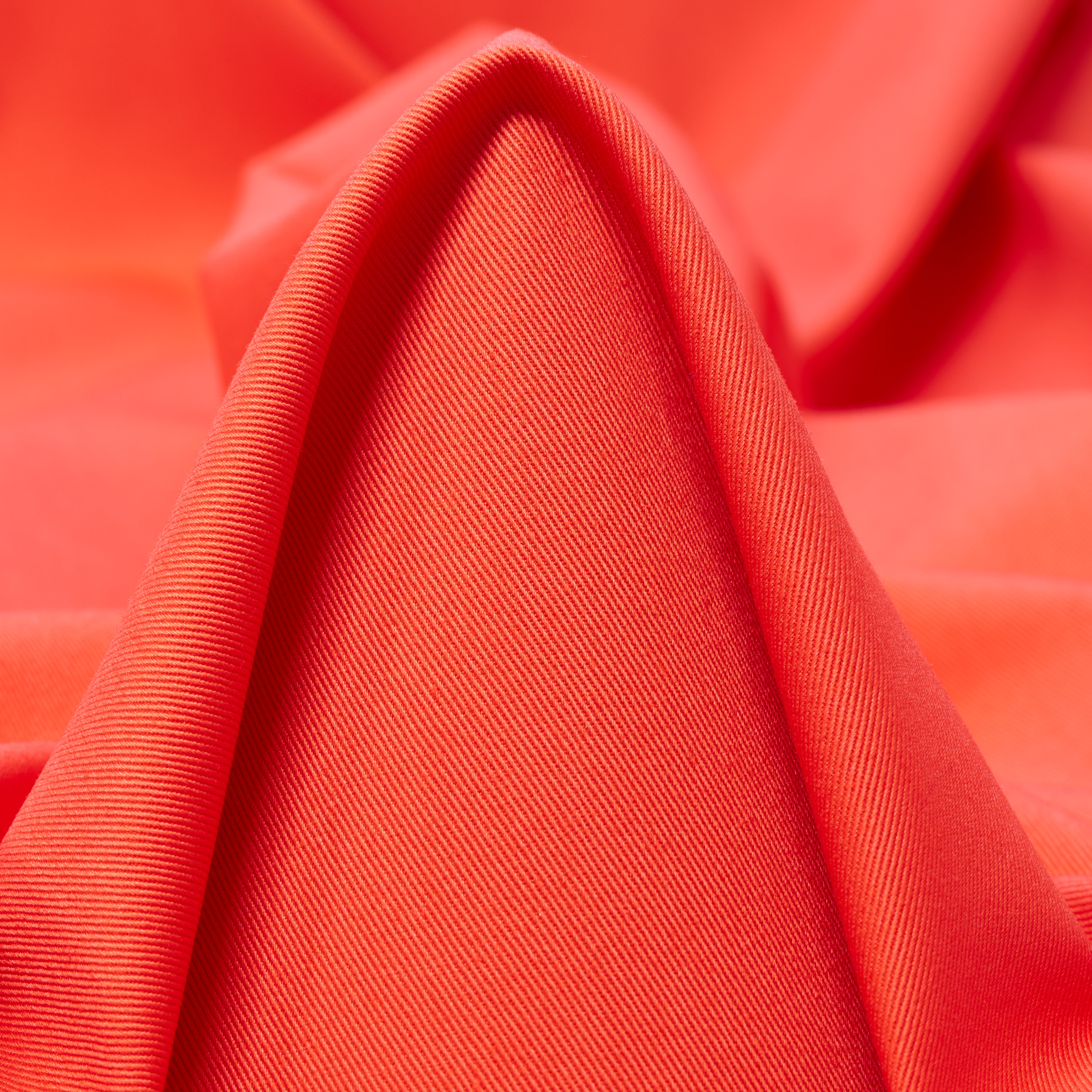 TWILL, COTTON, ELASTIC, CHERRY TOMATO (F000049367)