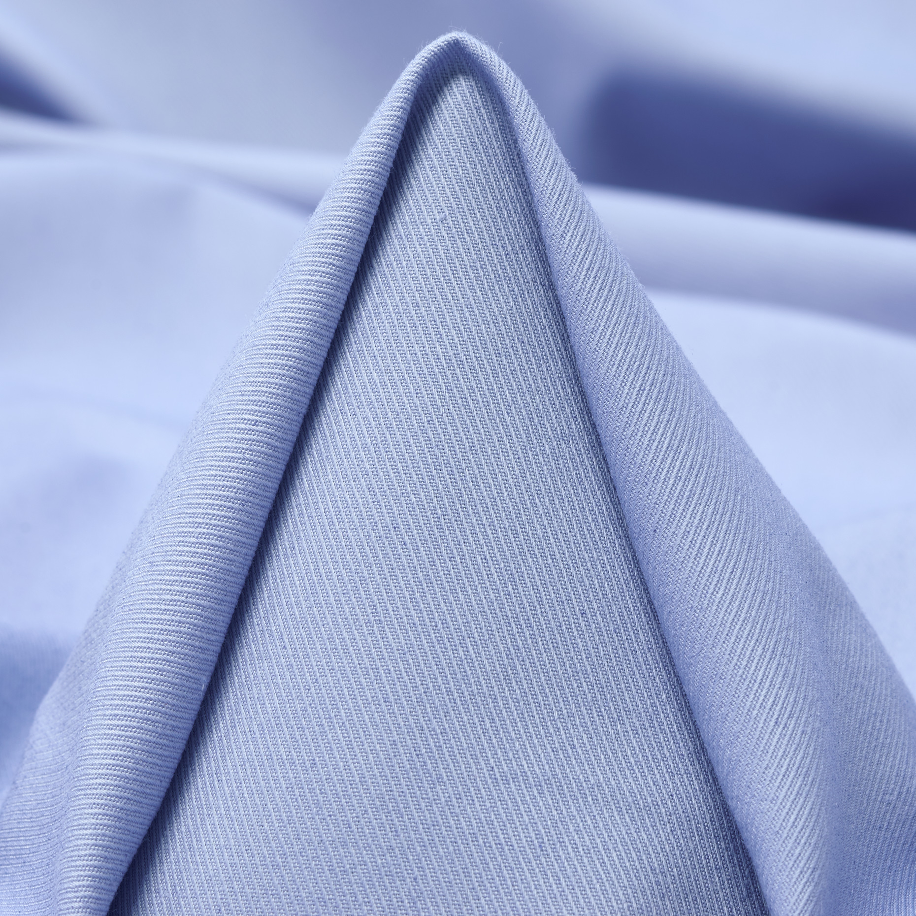 Twill, Mieszanka bawełny, Cloudy Sky