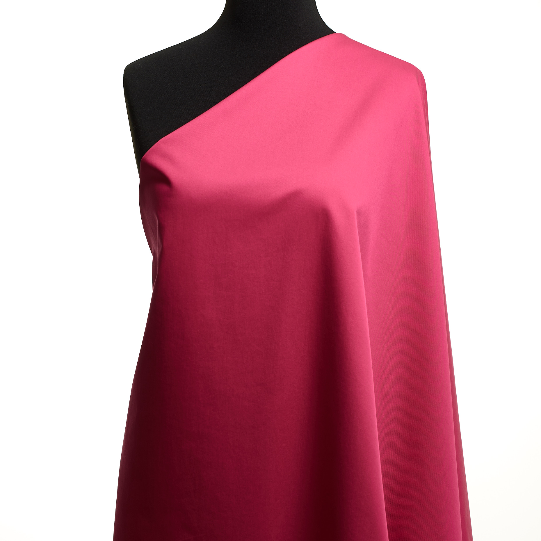 Sergé, Coton, Elástique, Raspberry Sorbet (F000049170) - Mannequin