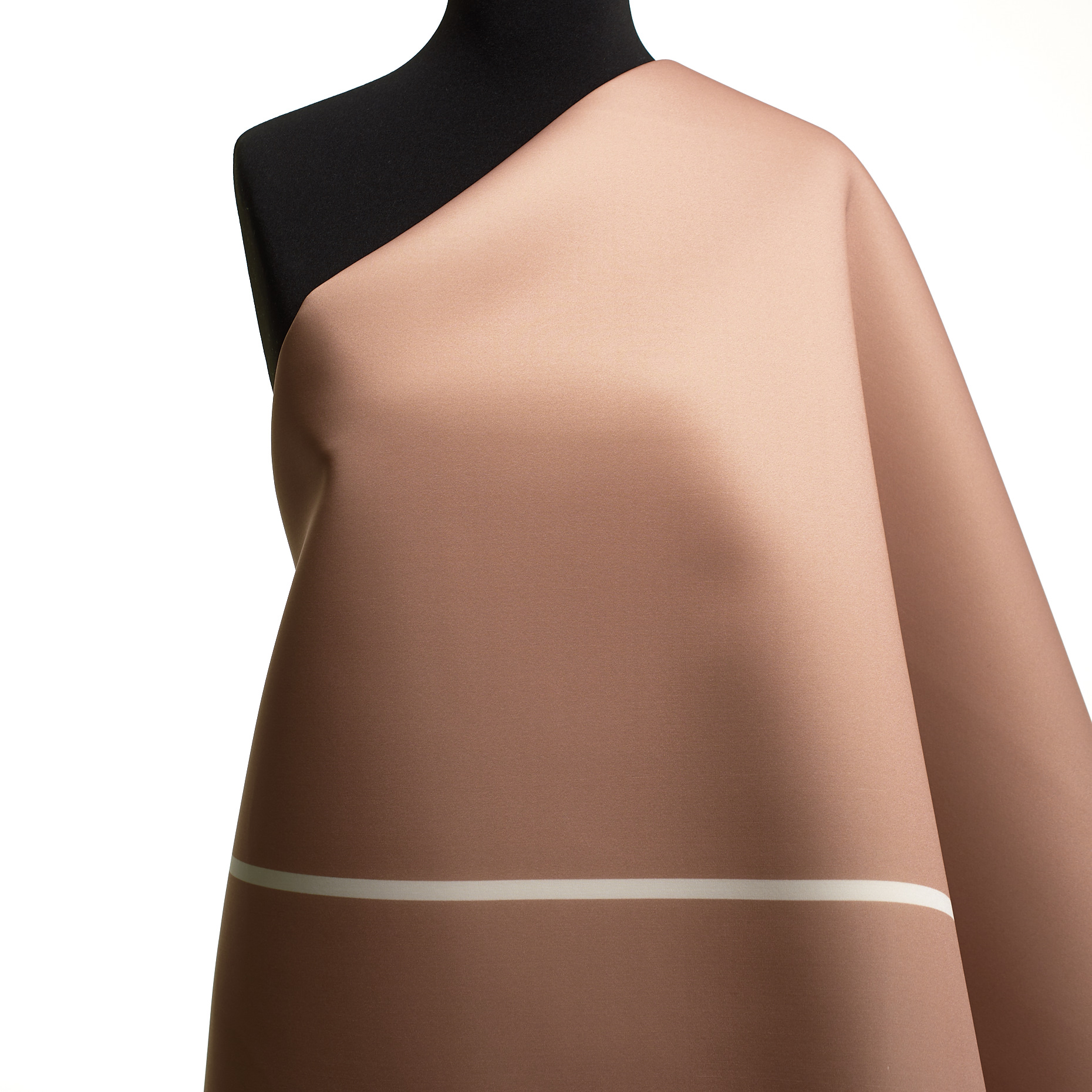 NEOPRENE, ELASTIC, PALE BLUSH (F000048962) - Mannequin