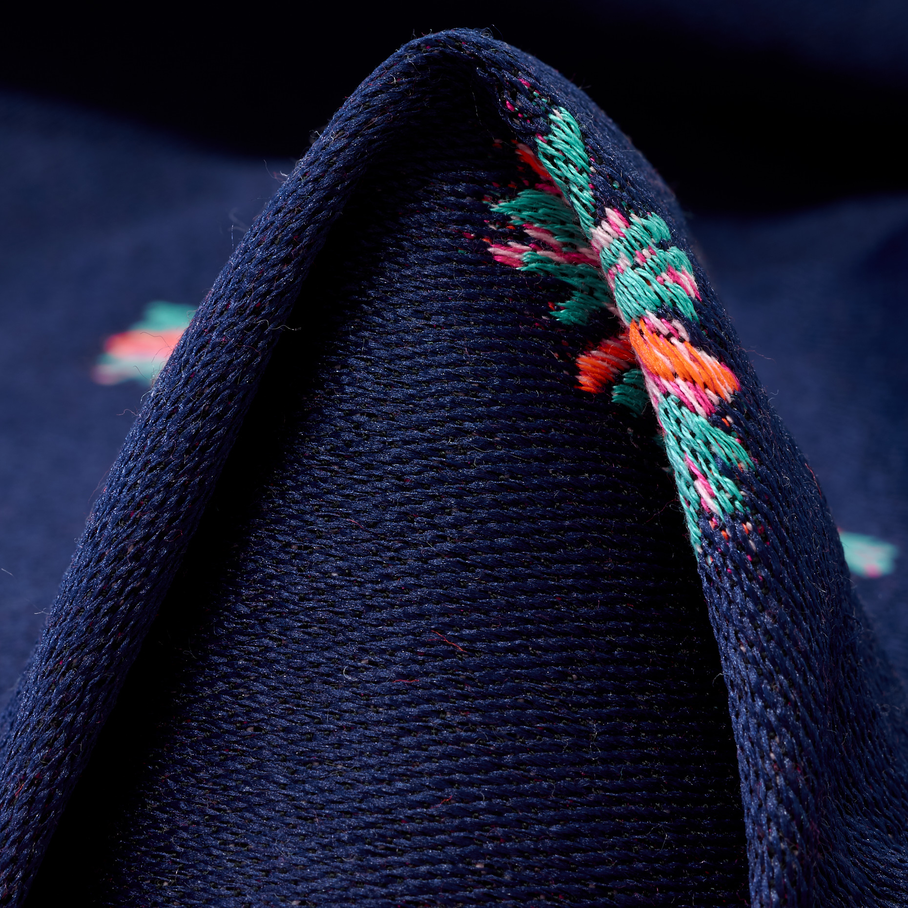 JACQUARD, COTTON BLEND, FLORAL, OCEANA&VIBRANT ORANGE (F000047206)