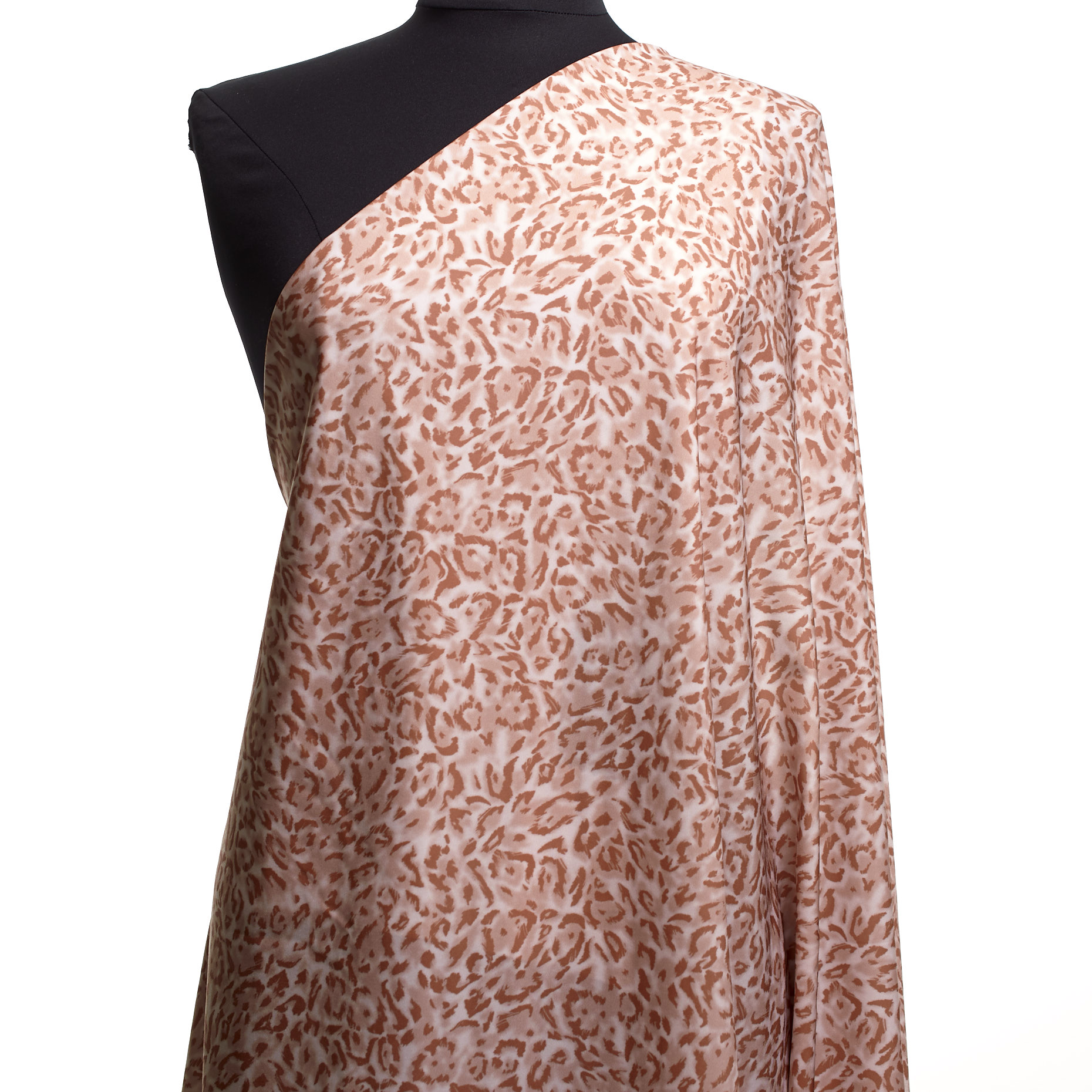 TECHNO JERSEY, PRINTED, HIGH ELASTICITY, TERRA COTTA&PEACH WHIP (F000041441) - Mannequin