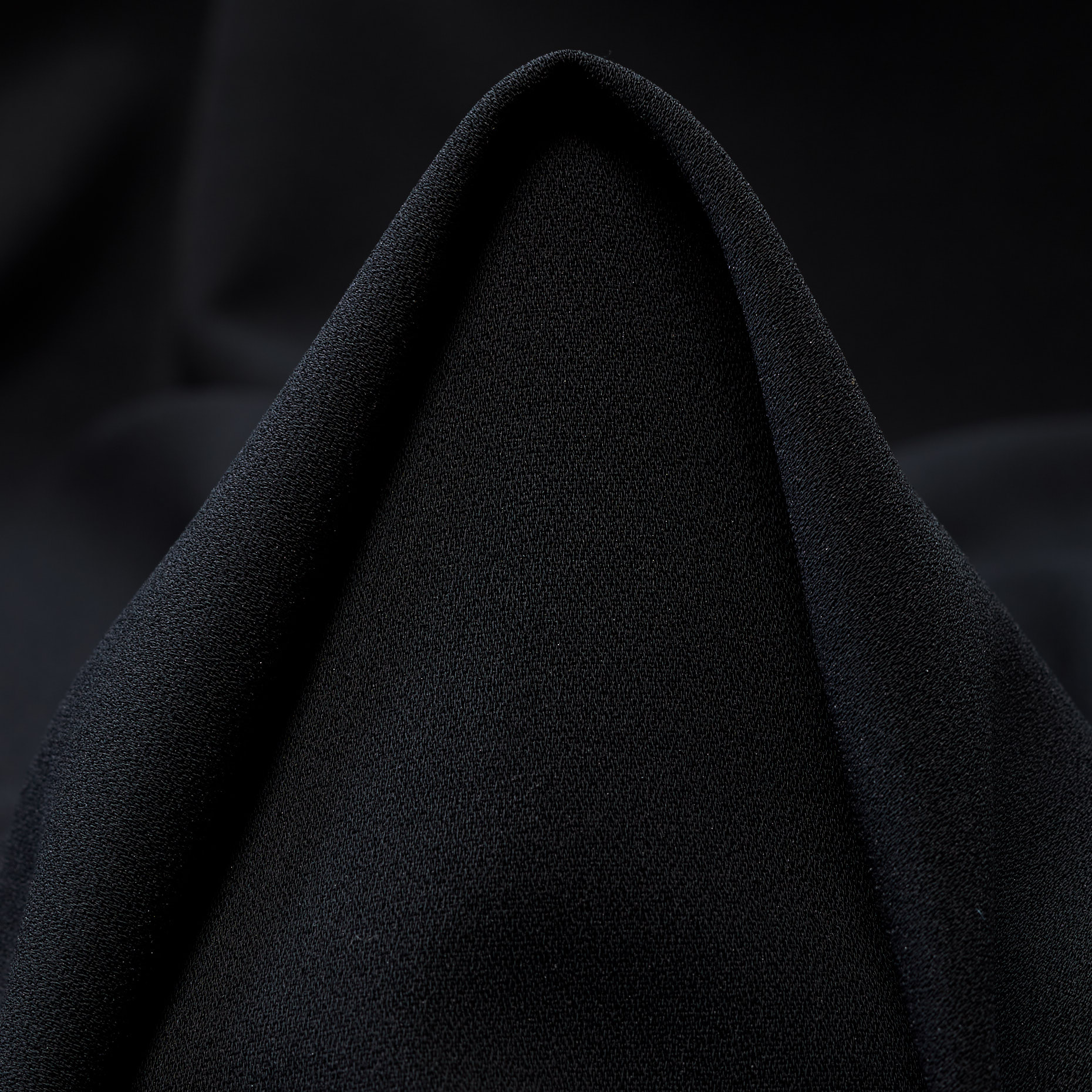 CRÊPE, ELASTIC, RAVEN BLACK (F000042281)