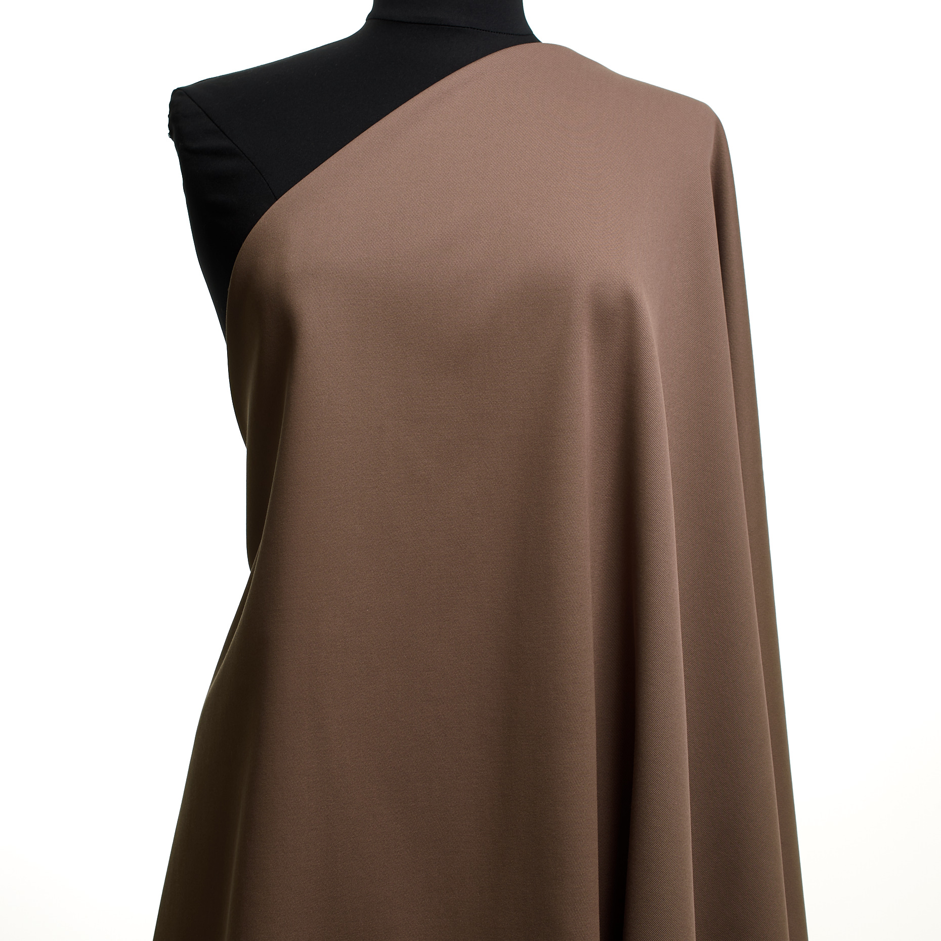 TWILL, COTTON, ELASTIC, COFFEE QUARTZ (F000047818) - Mannequin
