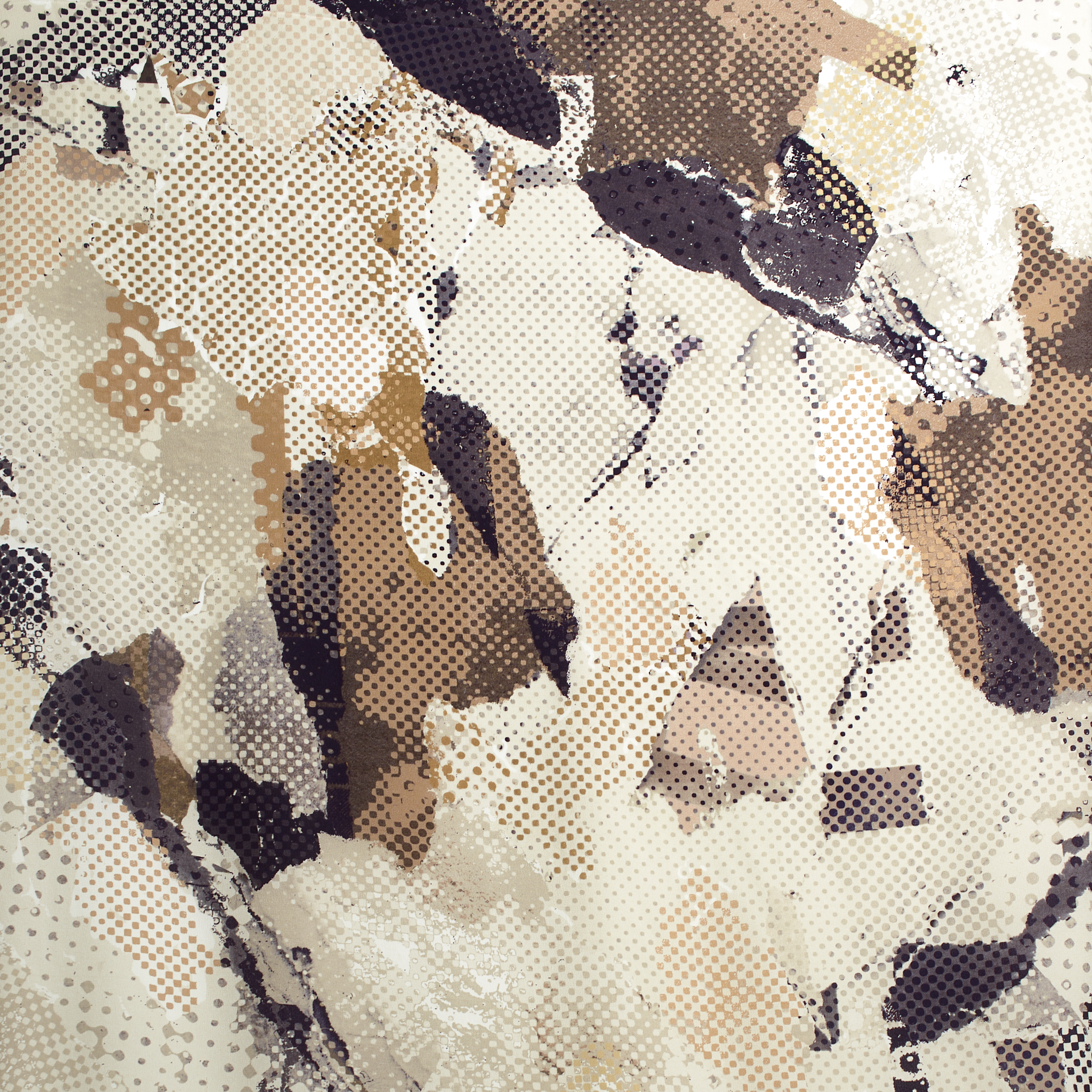 SILK, CRÊPE, PRINTED, VINTAGE VIOLET (F000031866) - Mannequin