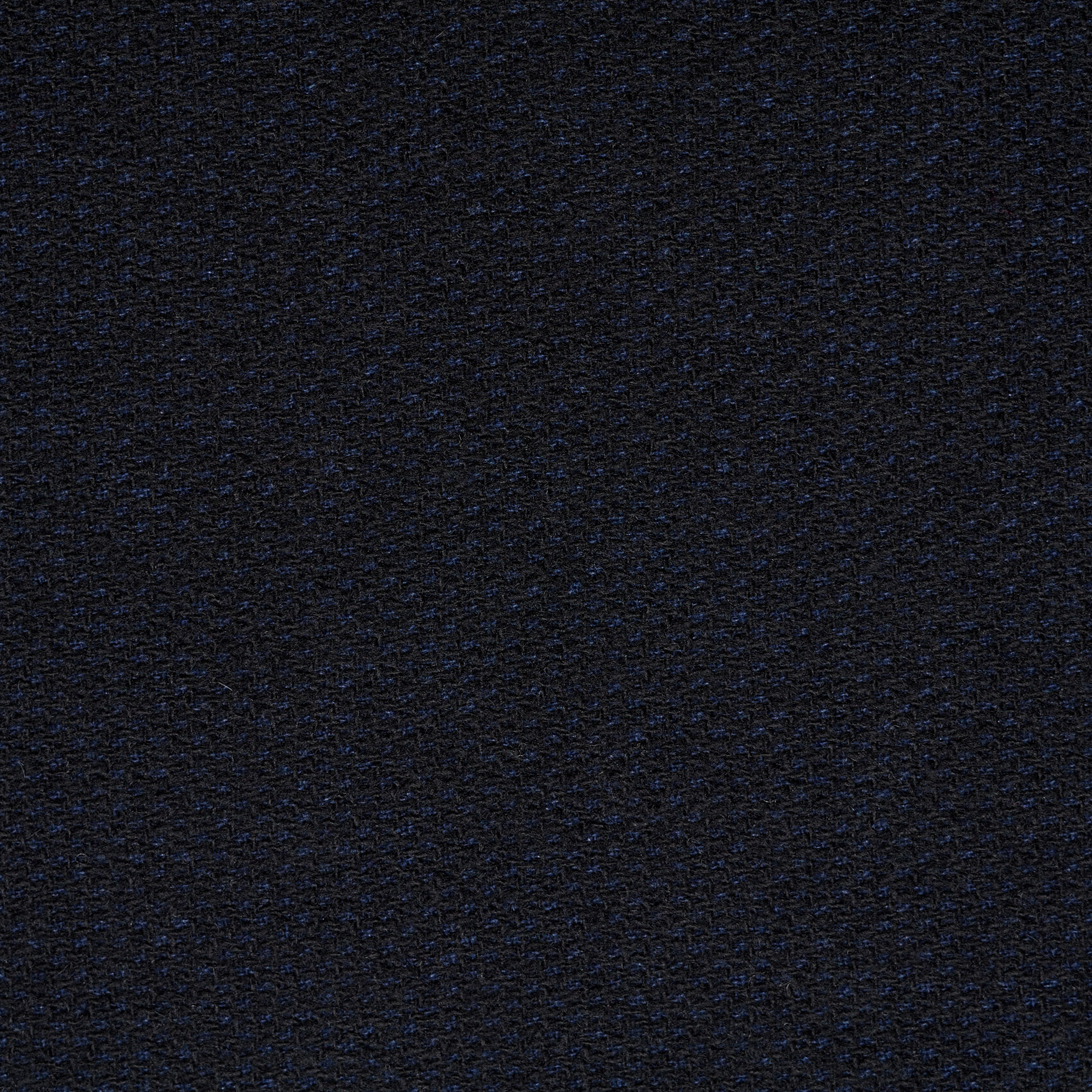 WOOL BLEND, COTTON BLEND, MICRO STRUCTURE, MEDIEVAL BLUE&RAVEN BLACK (F000045224) - Texture