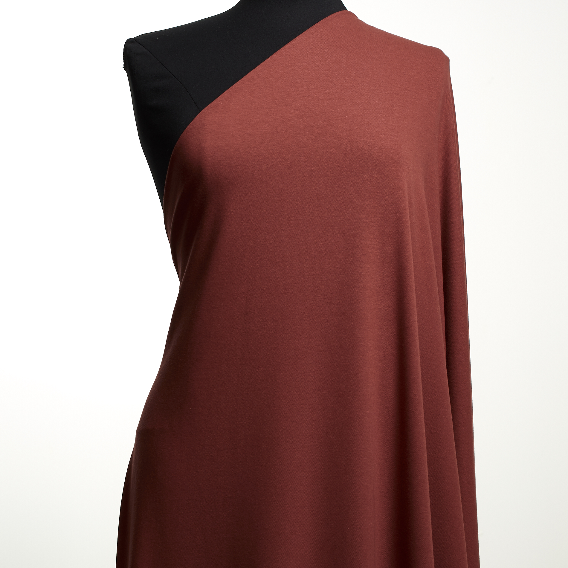 Single Jersey, Baumwolle, Brick Red (F000034641) - Schaufensterpuppe