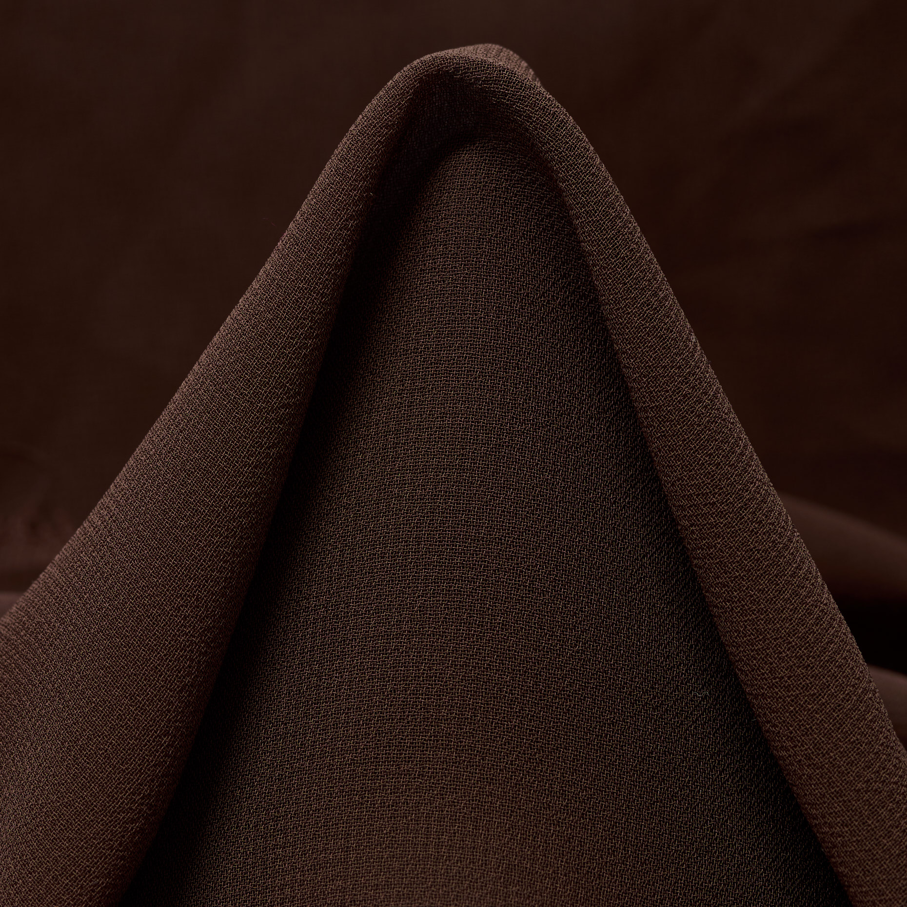 CHIFFON, CRÊPE, TRANSPARENT, COGNAC (F000035593)