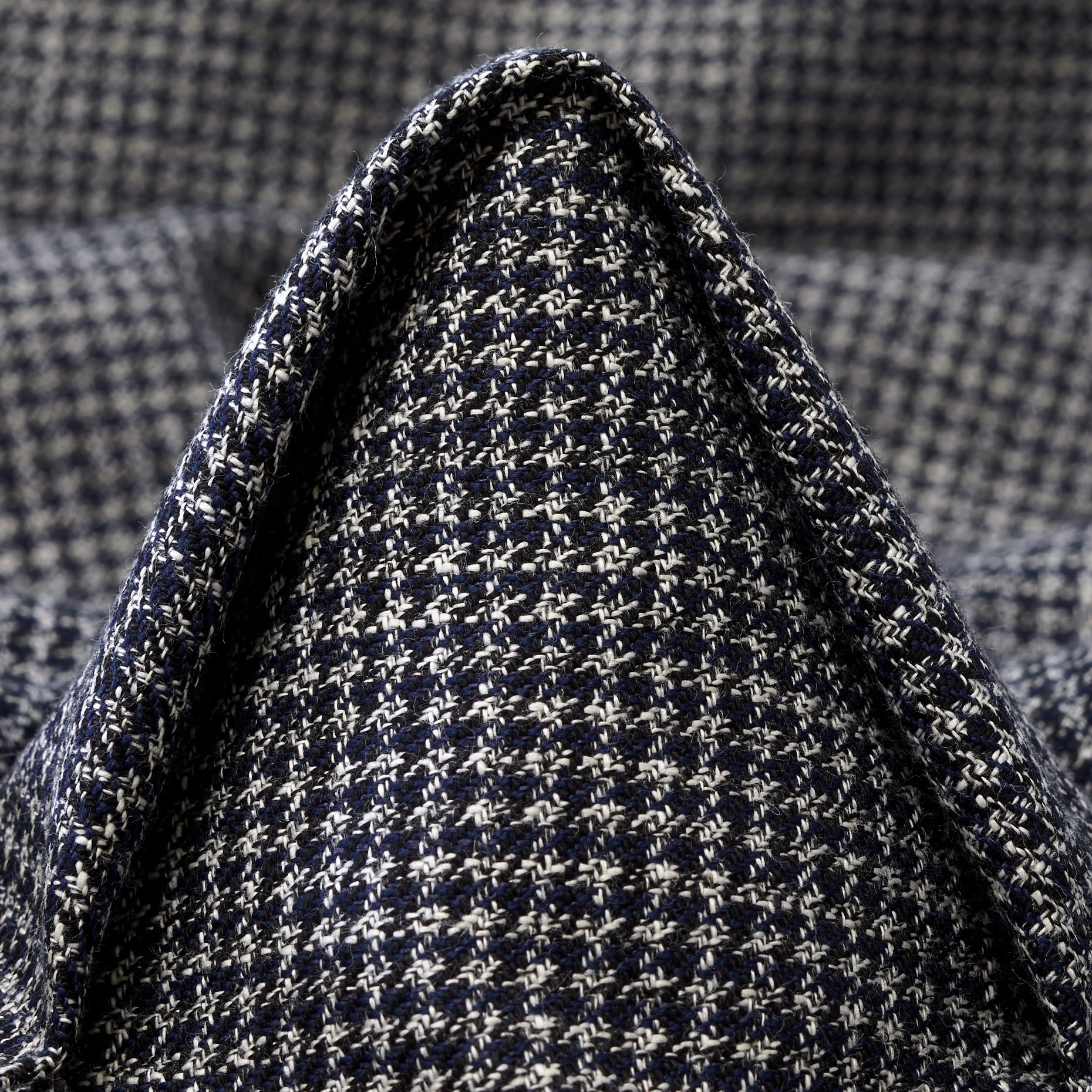 COTTON, LINEN BLEND, MICRO DESIGN, PARISIAN NIGHT (F000045039)