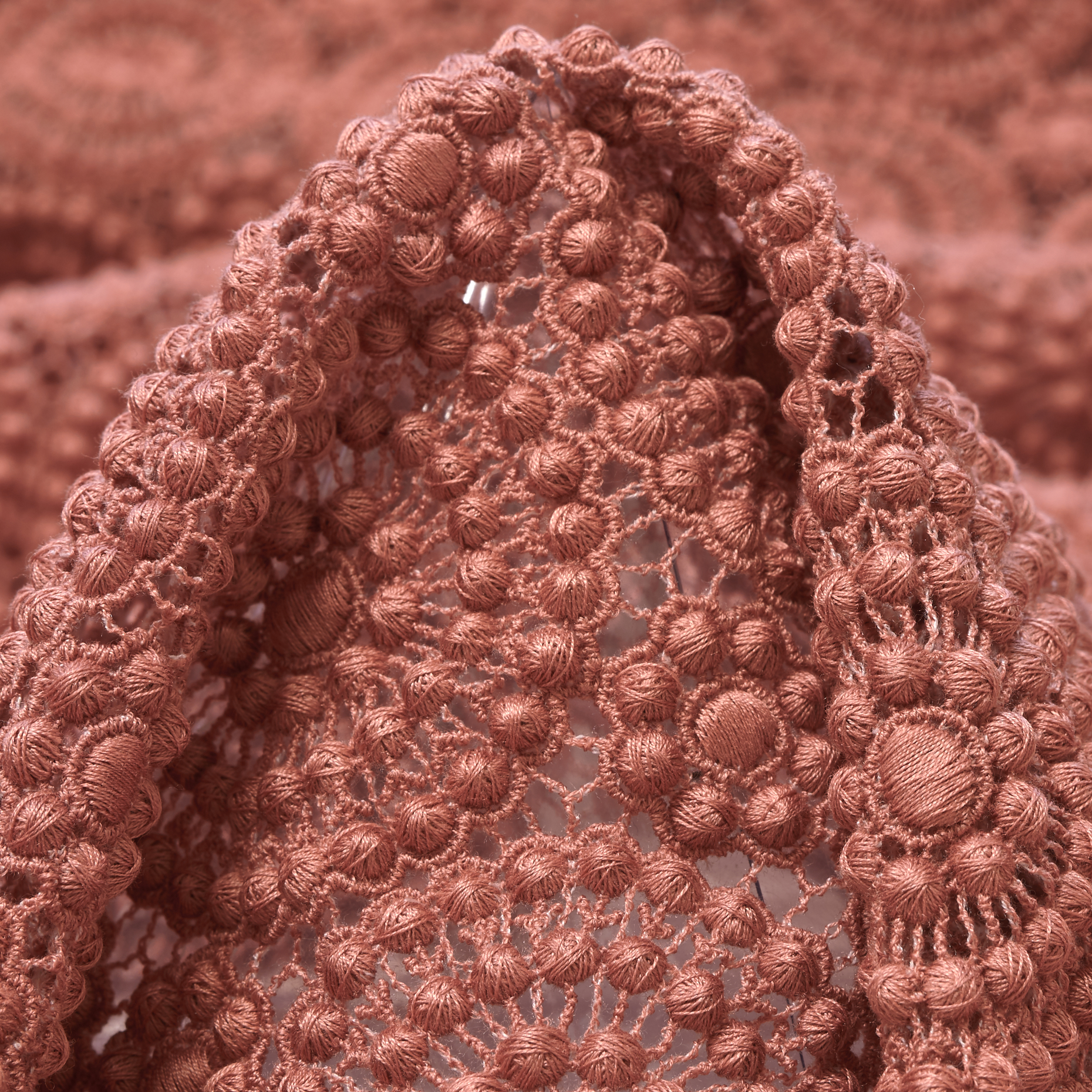 LACE, COTTON, PRINTED, VINTAGE ROSE