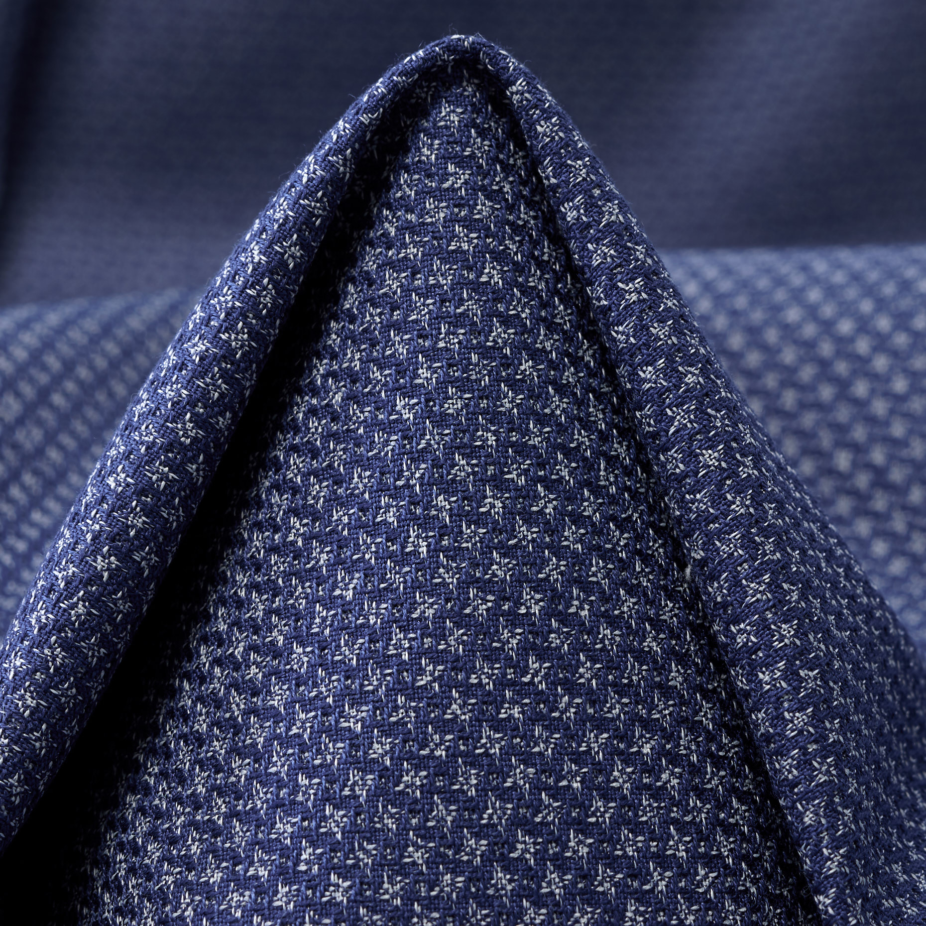 Хлопок, Мелкий рисунок, Blue Quartz (F000044608)