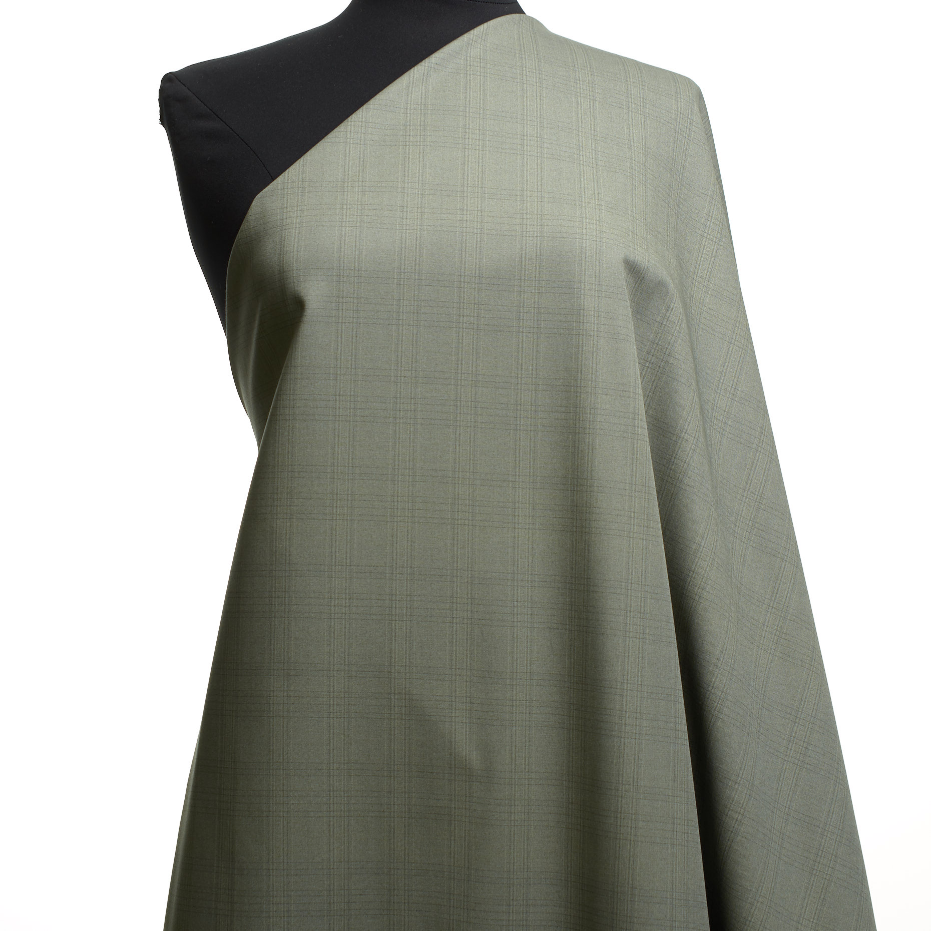 COTTON, ELASTIC, PRINTED, BASIL (F000037908) - Mannequin