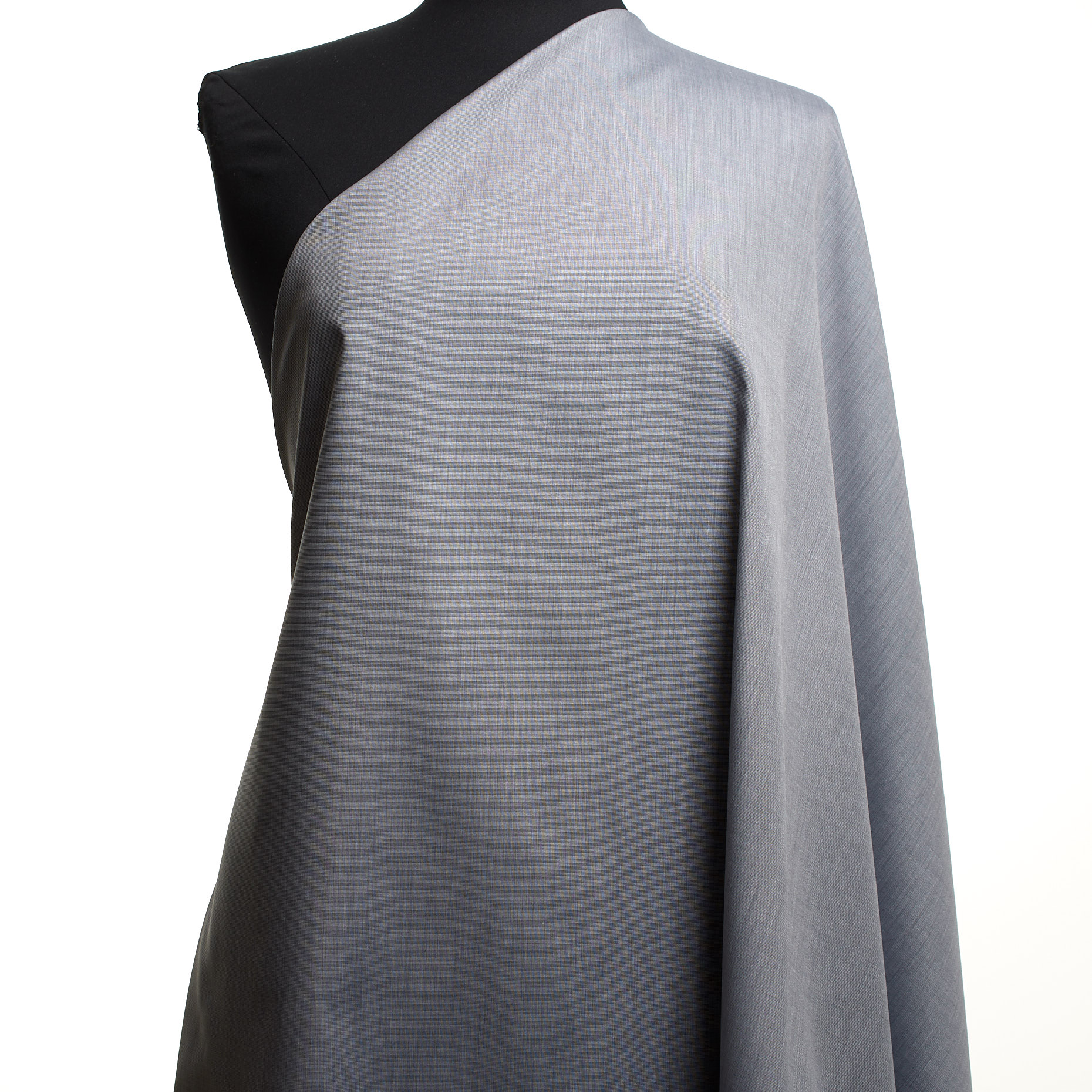 Batiste, Coton, Mélange, Granite Gray (F000030085) - Mannequin