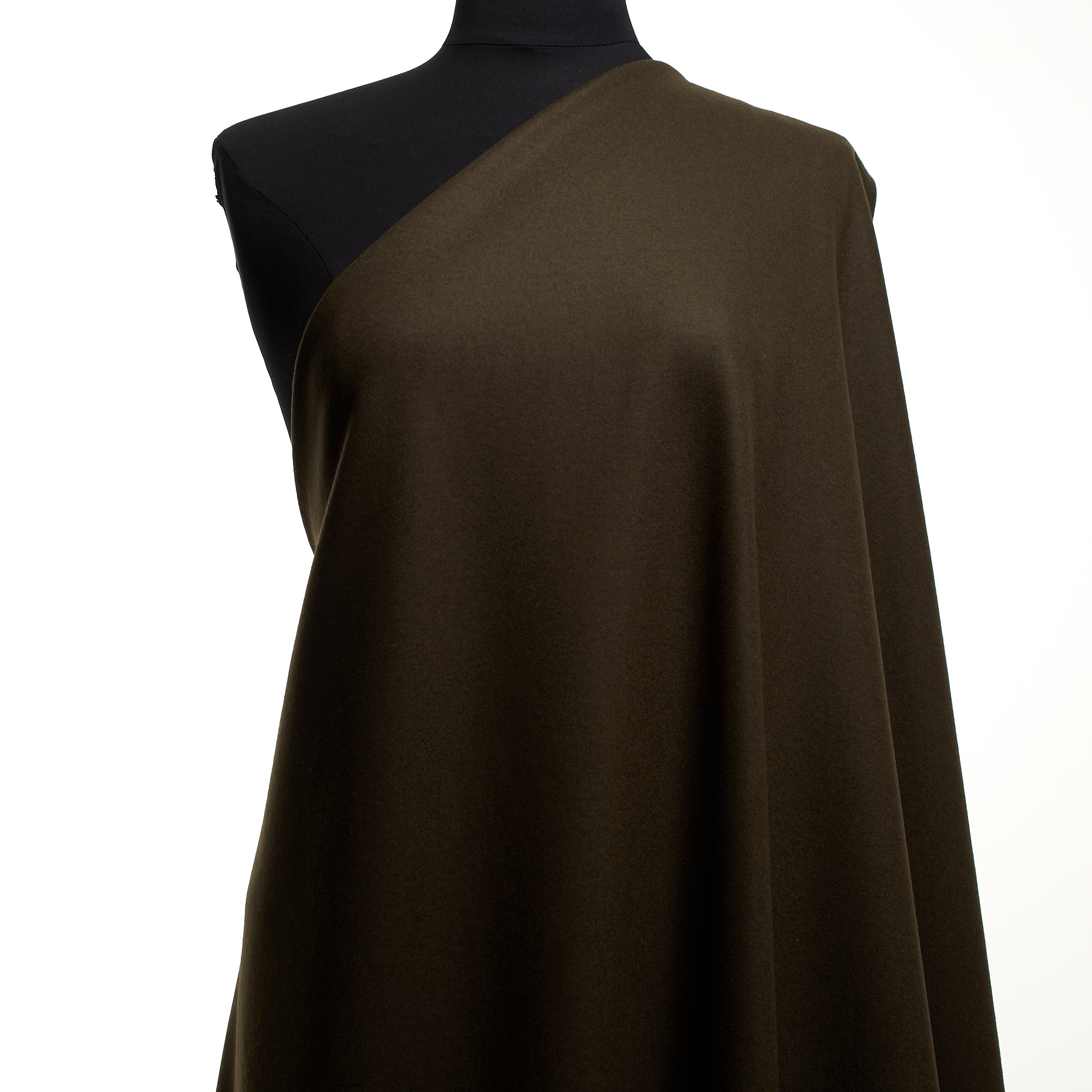 Jersey, Wool, Burnt Olive (F000030821) - Maniquí