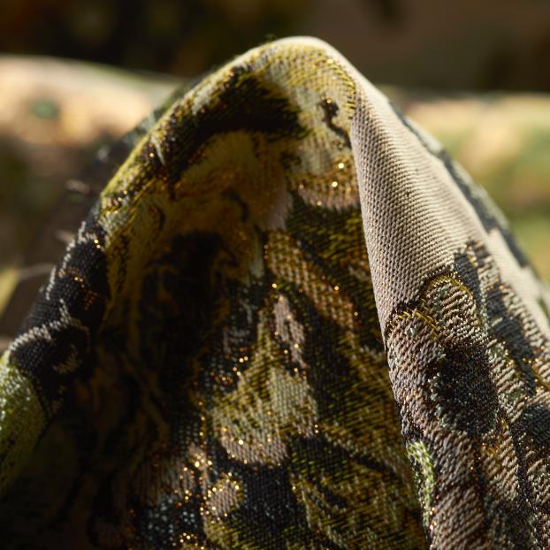 JACQUARD, GOBELIN, FLORAL, BUTTERFLY