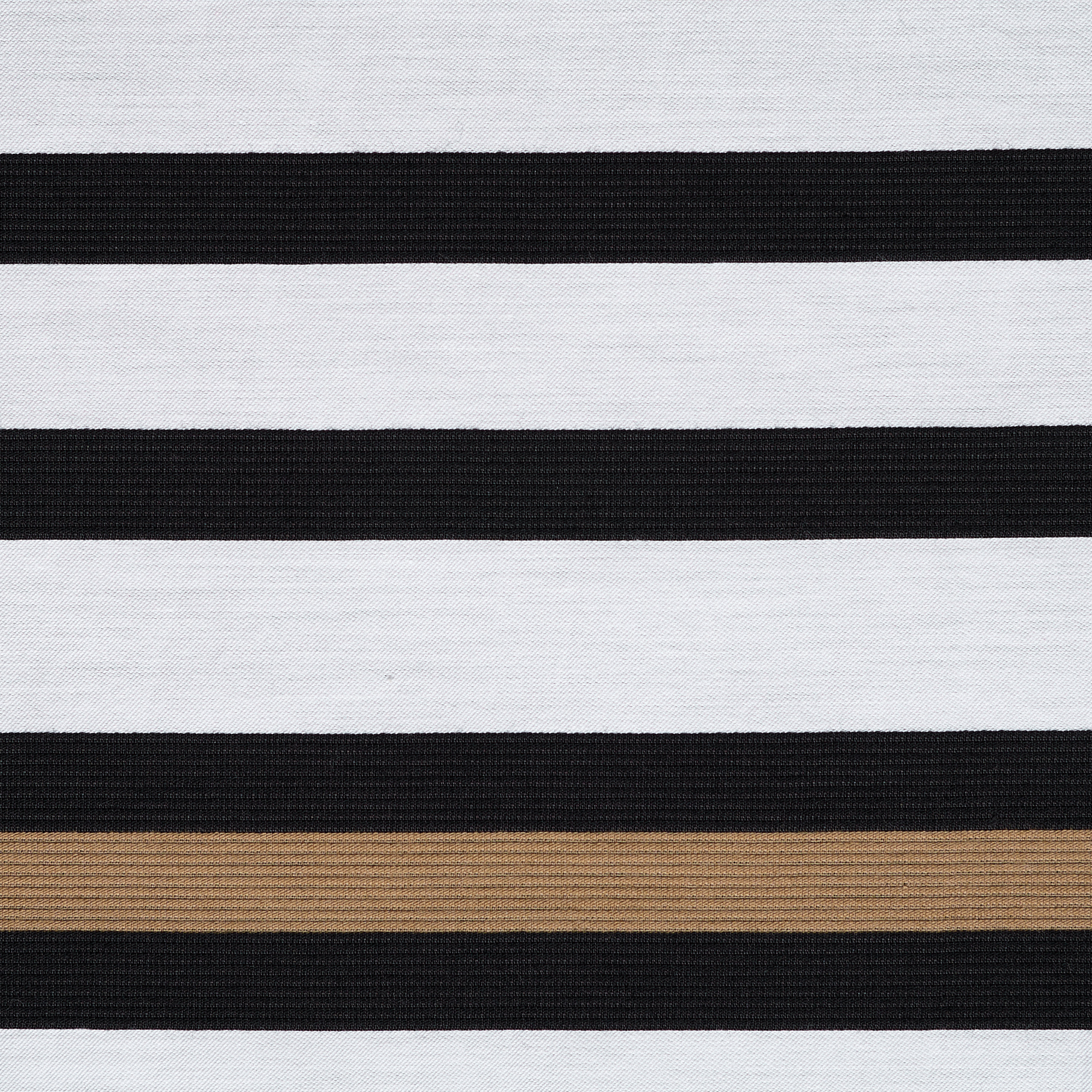 COTTON, STRIPES, IRISH CREAM&RAVEN BLACK (F000049395) - Texture