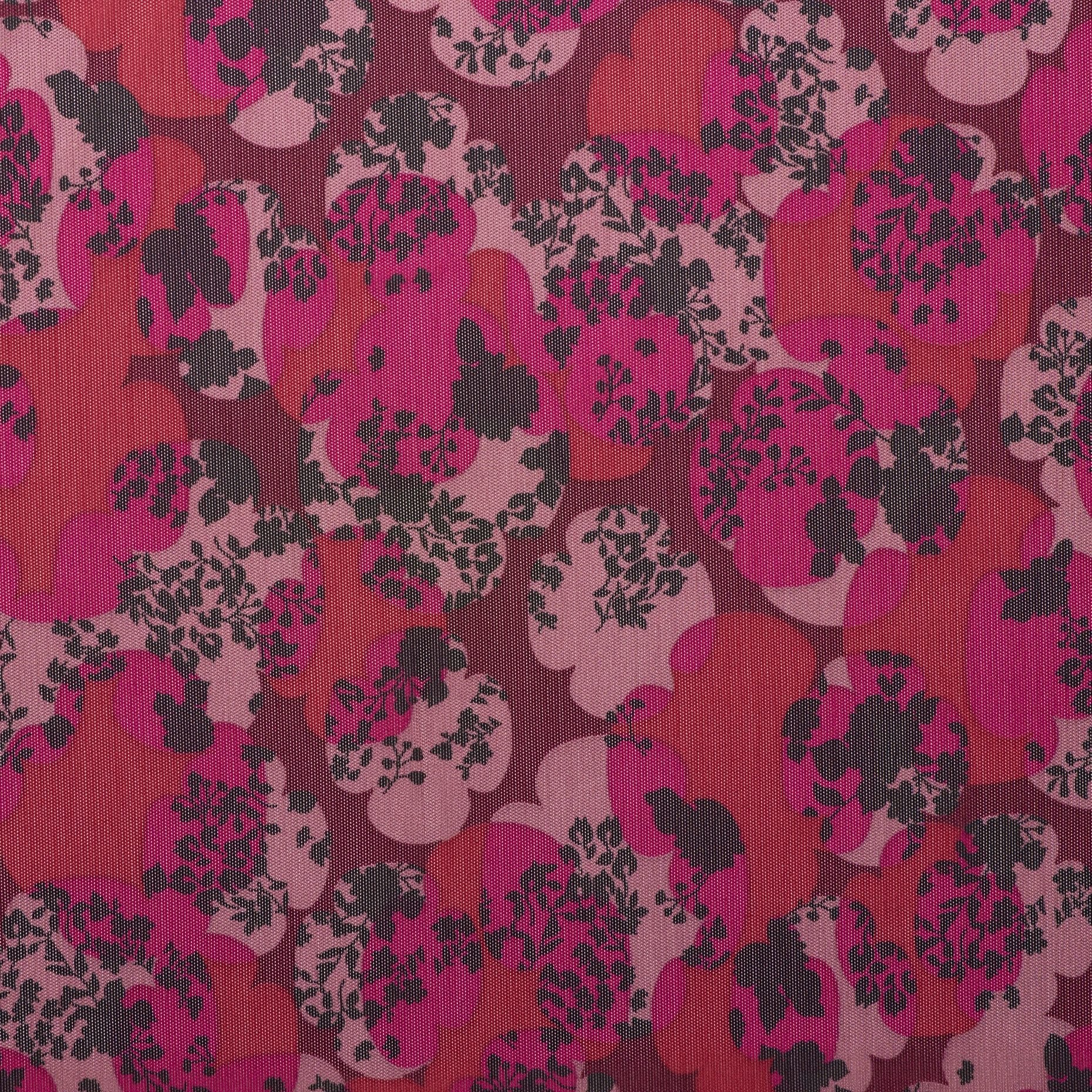 JERSEY, FLORAL, ELASTIC, WINERY (F000026615) - Texture