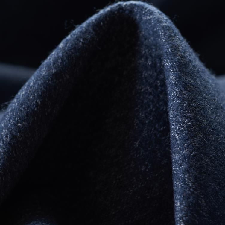 DOUBLE, JERSEY, WOOL, DARK DENIM (F000030554)