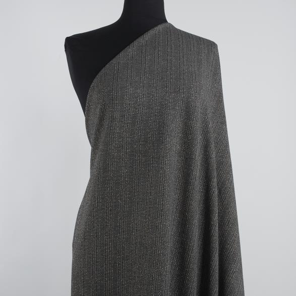 Jersey, Jacquard, Blackened Pearl (F000028633) - Manichino