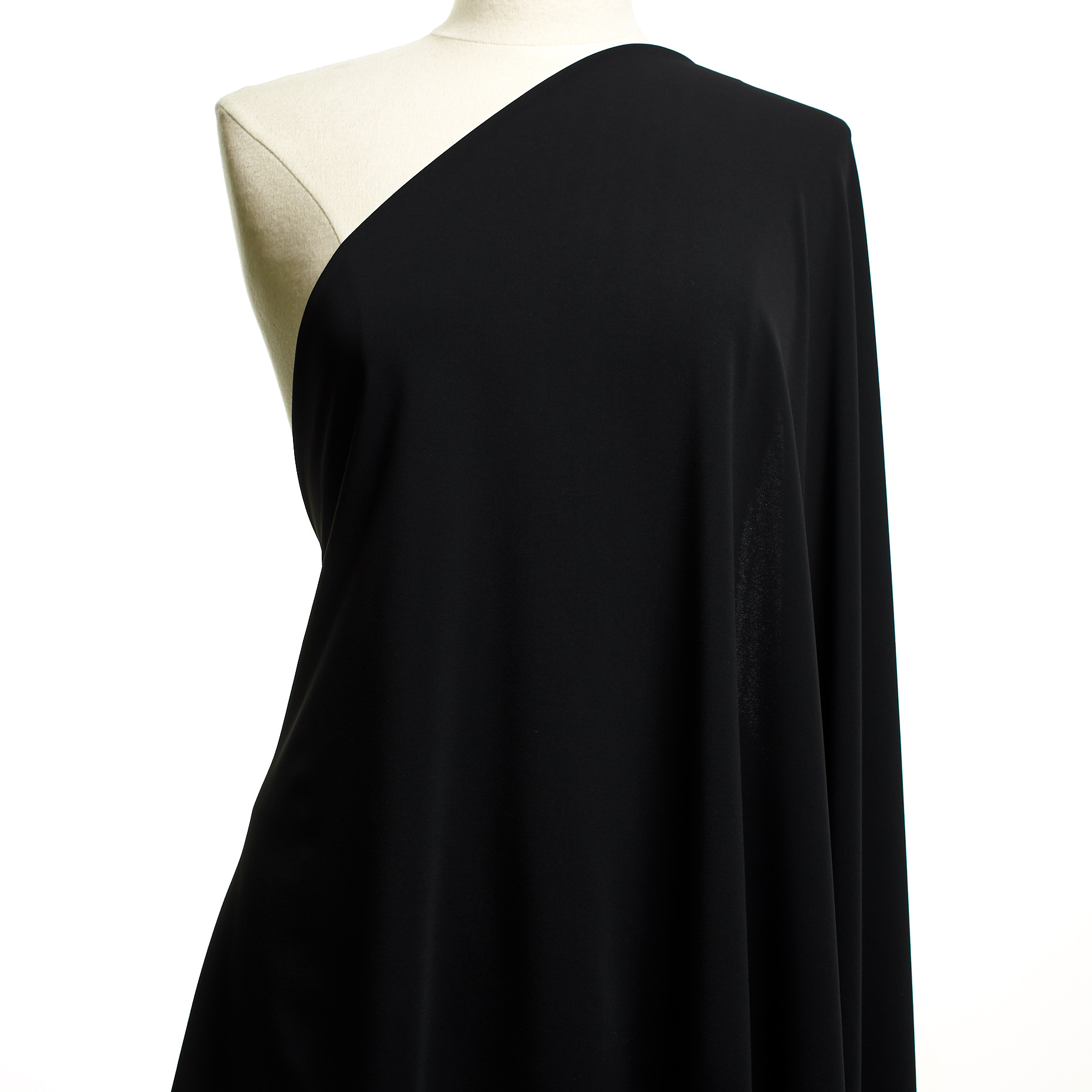 Трикотаж, Стрейч, Raven Black (F000047083) - Манекен