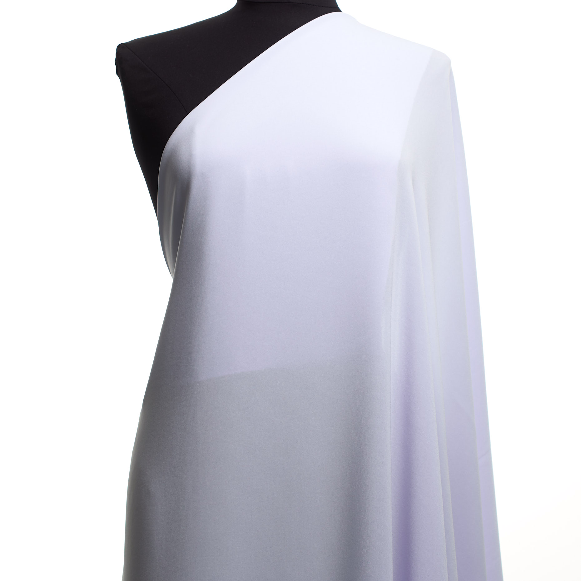 CRÊPE, TRIACETATE, LAVENDER FOG (F000041875) - Mannequin
