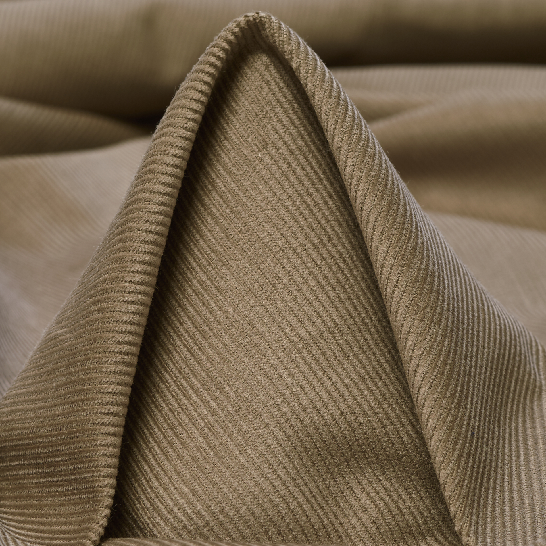 CORDUROY, COTTON, GREEN TAUPE (F0000052)