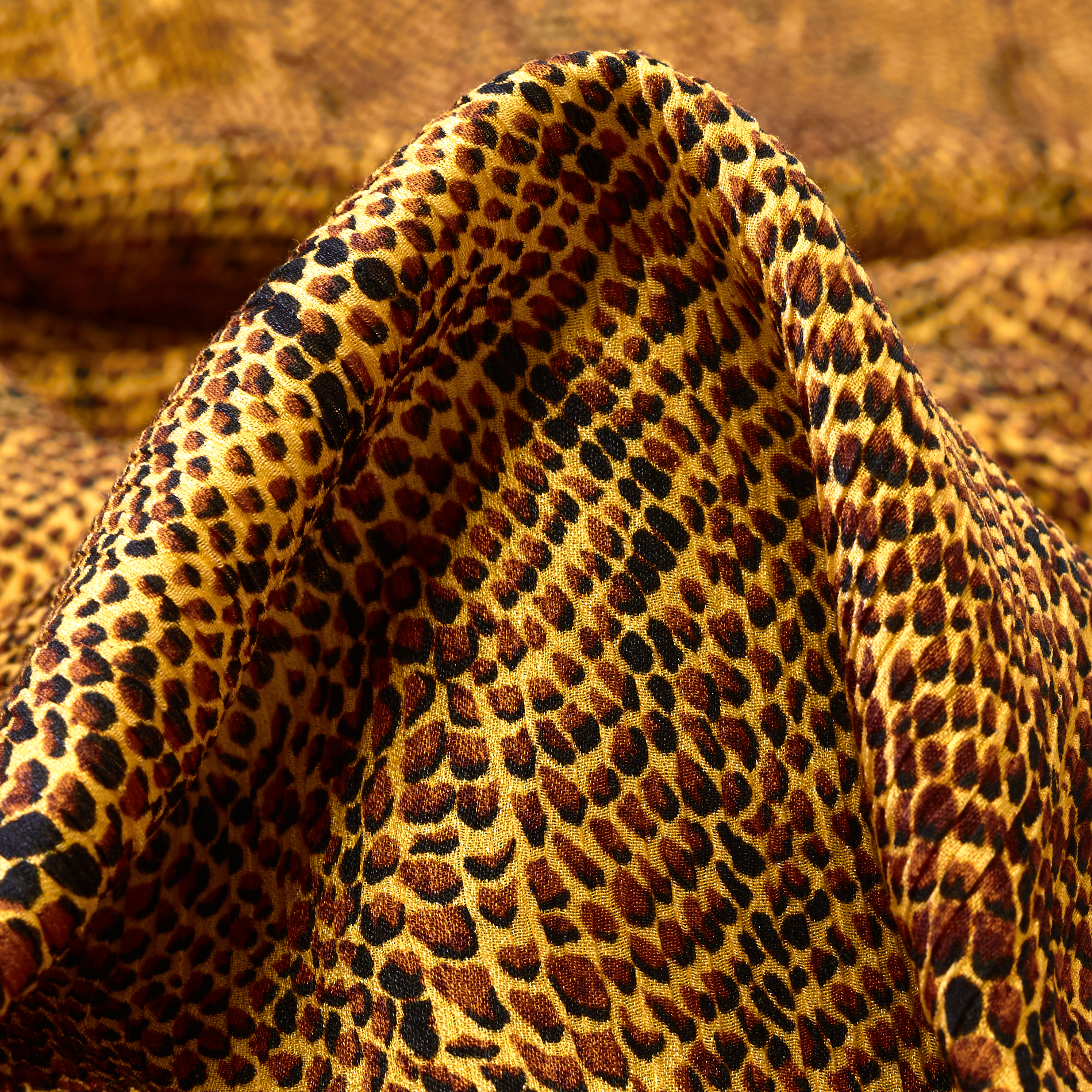 SILK, COTTON, WRINKLY, HONEY