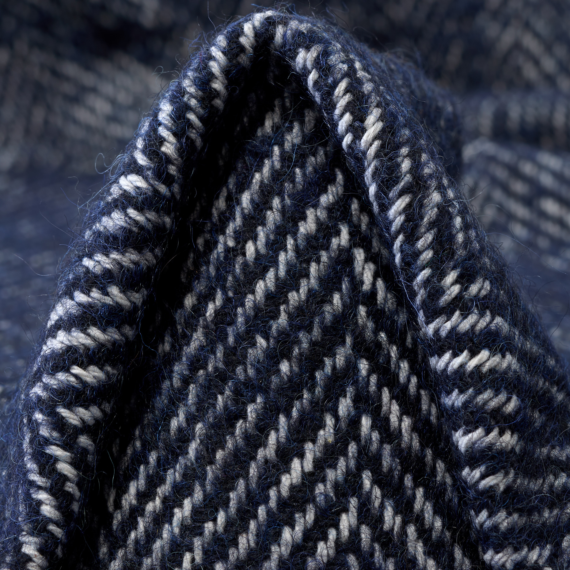 HERRINGBONE, WOOL BLEND, COTTON BLEND, ASPHALT (F000047719)
