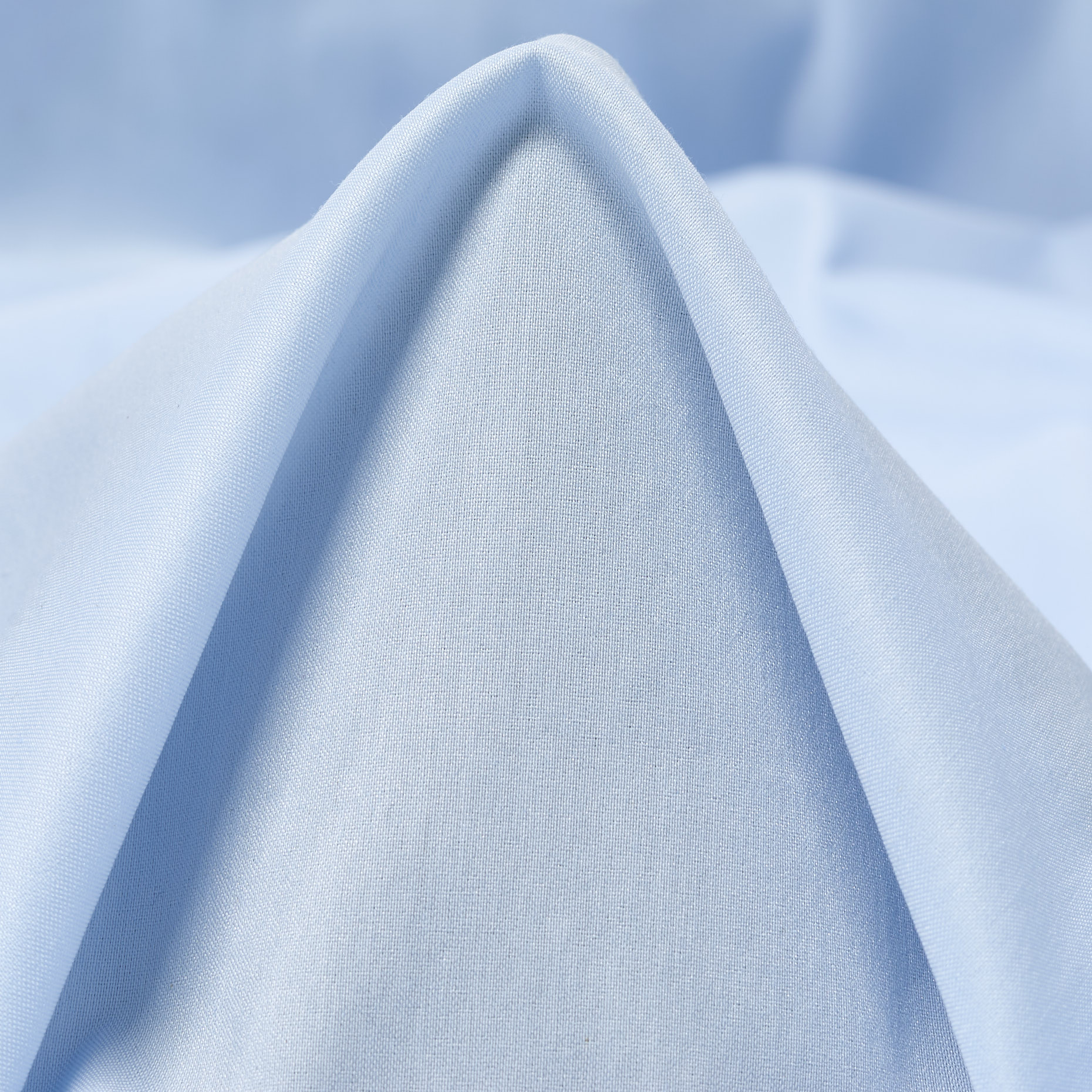 POPLIN, COTTON, ELASTIC, WINTER SKY (F000043285)