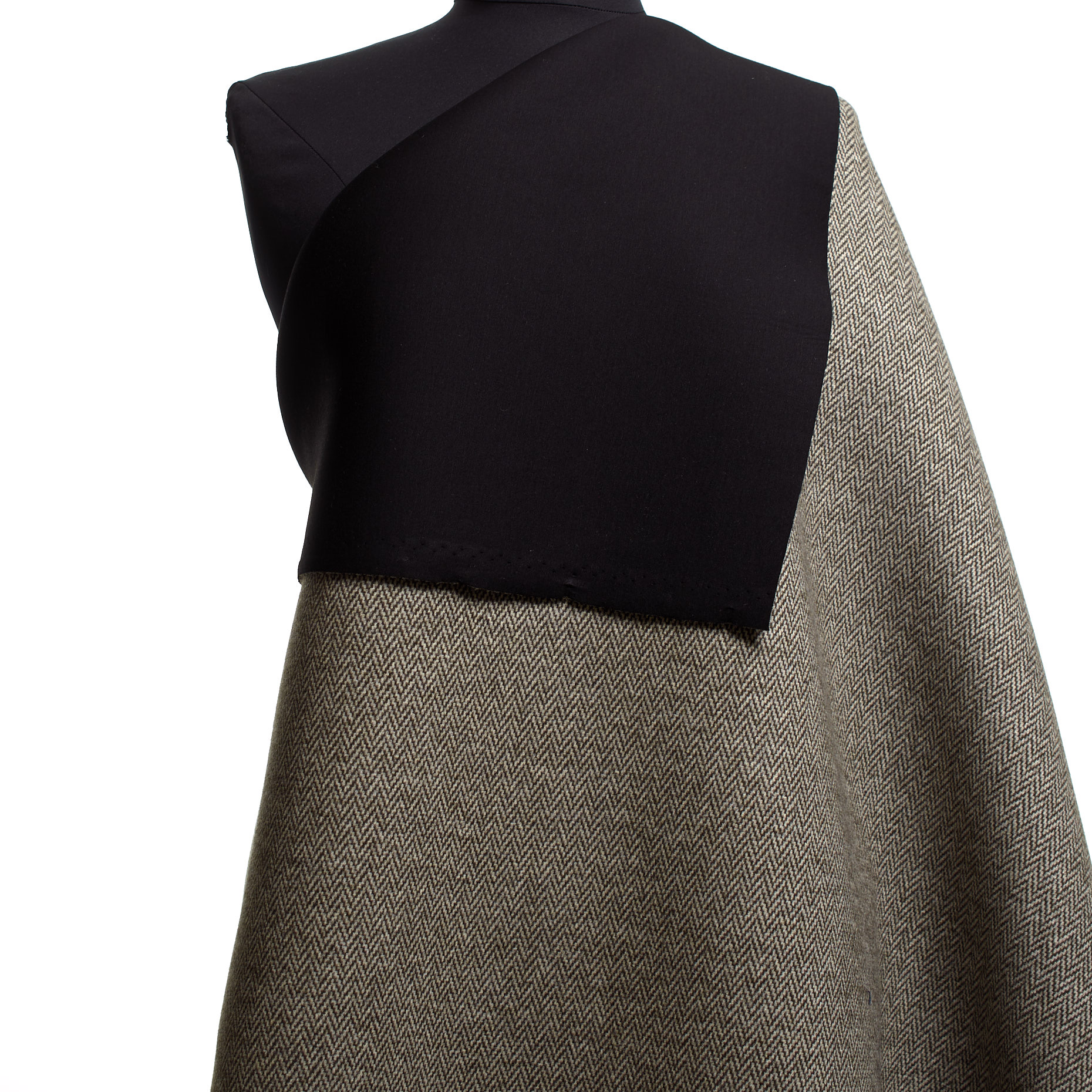 Espiguilla, Algodón, Espiguilla, Barely Blue&Gunmetal (F000041598) - Maniquí