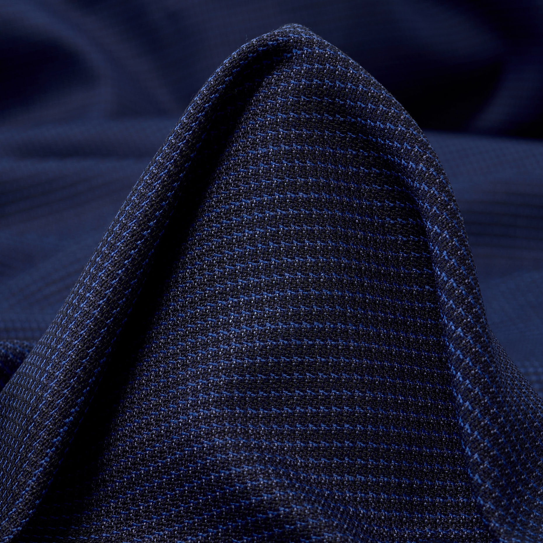 Жаккард , Шерсть Вискоза, Мелкий Рисунок, Ocean Deep (F000031466)