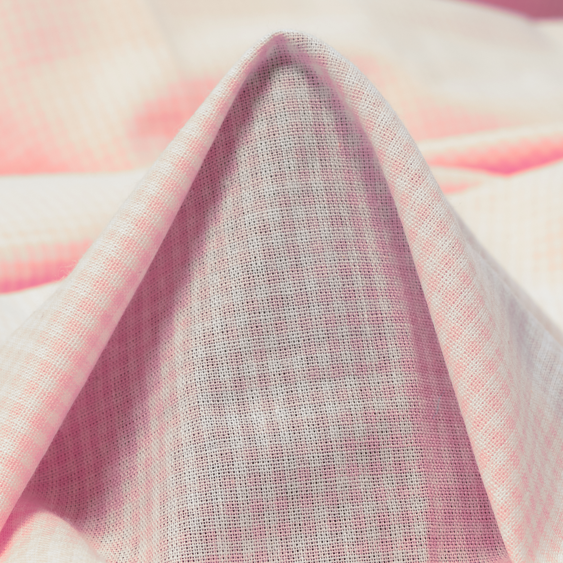 COTTON, PEPITA, BLUSHING BRIDE (F000033110)