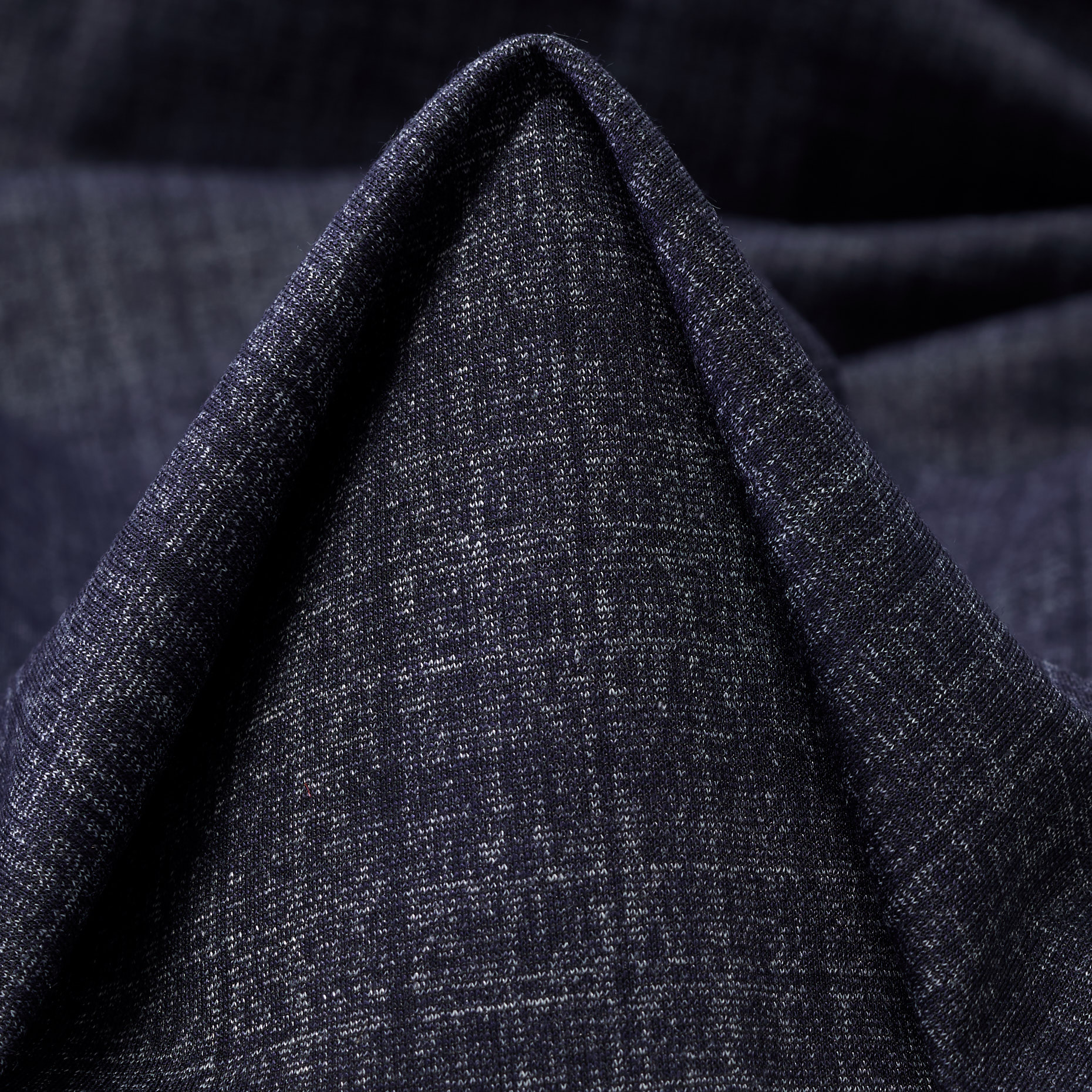 Jersey, Jacquard, Misto Viscosa, Blue Nights (F000044508)