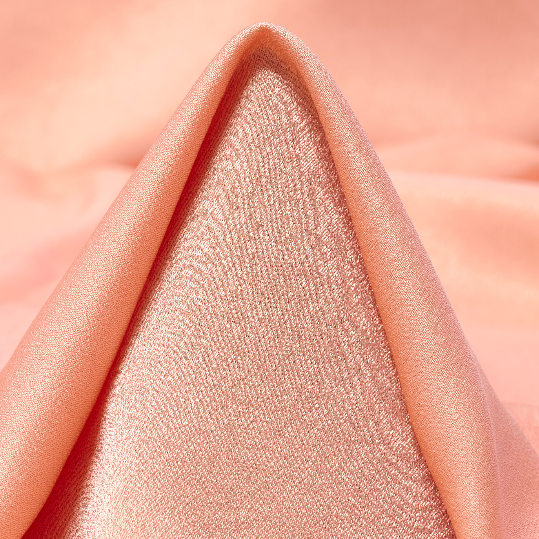 CRÊPE, SATIN, TRIACETATE, PALE PEACH (F000046257)