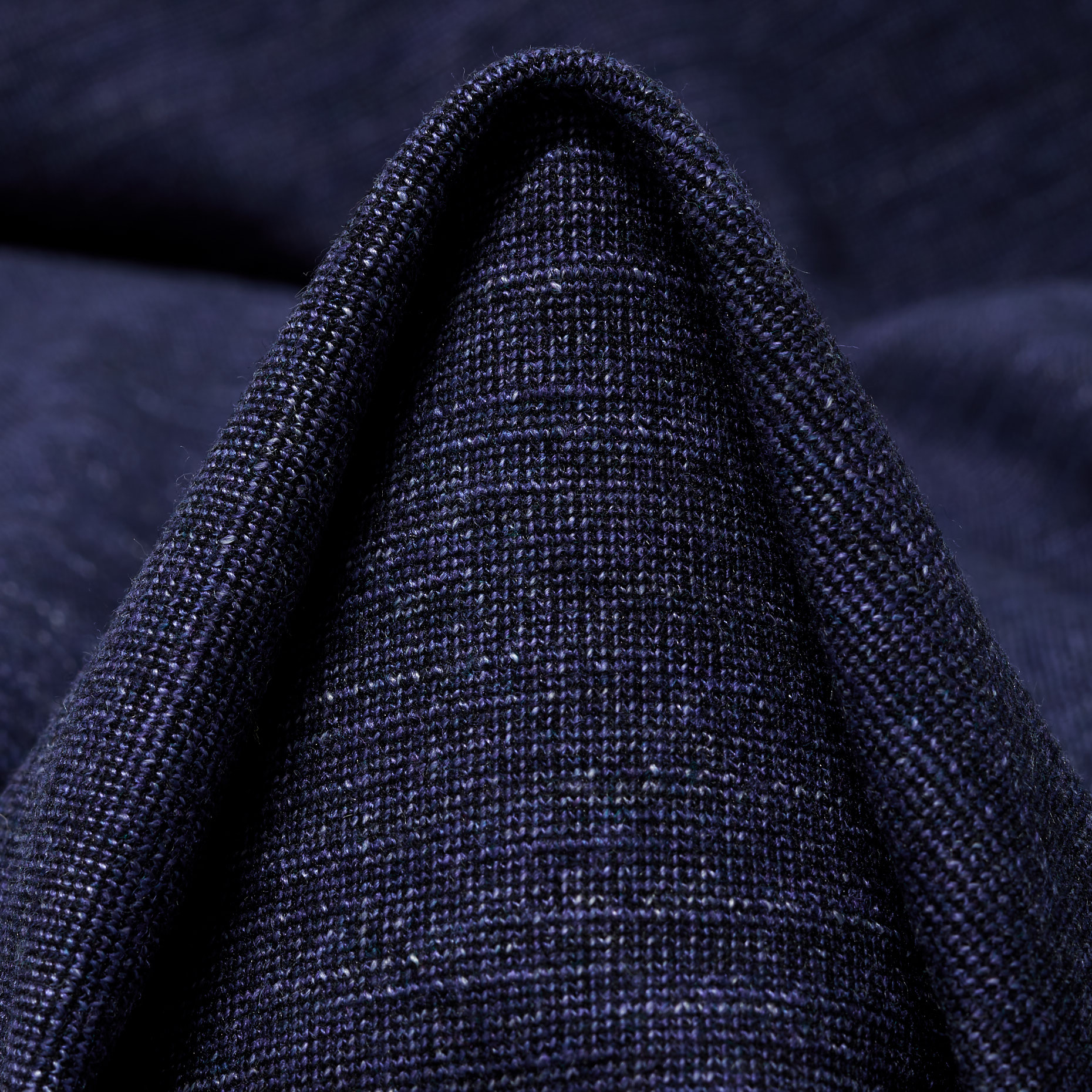 DOUBLE JERSEY, PUNTO MILANO, WOOL BLEND, DARK BLUE&ANTHRACITE (F000043260)