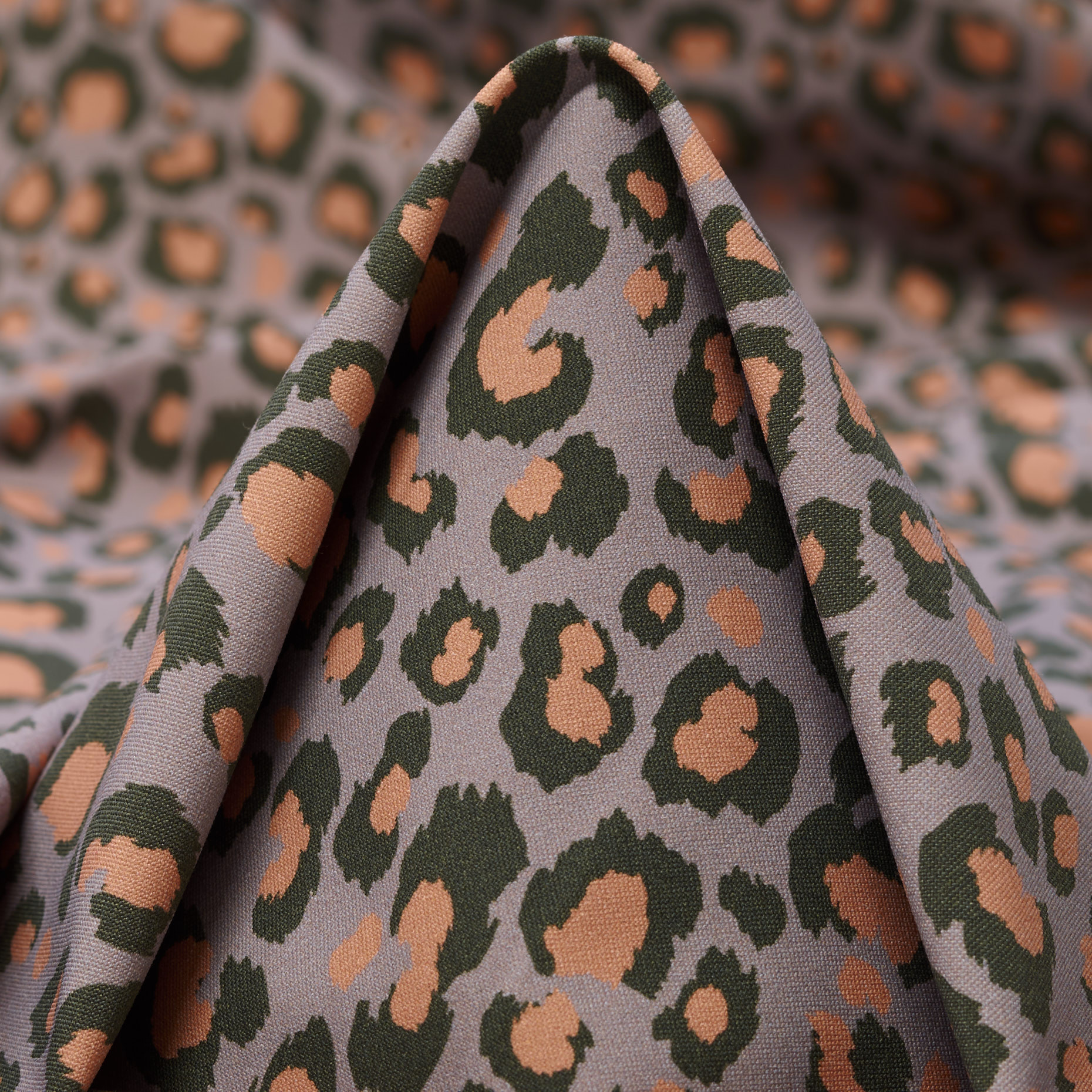 Techno Jersey, Animales, Alta Elasticidad, Lavender Gray&Coral Cloud (F000041442)