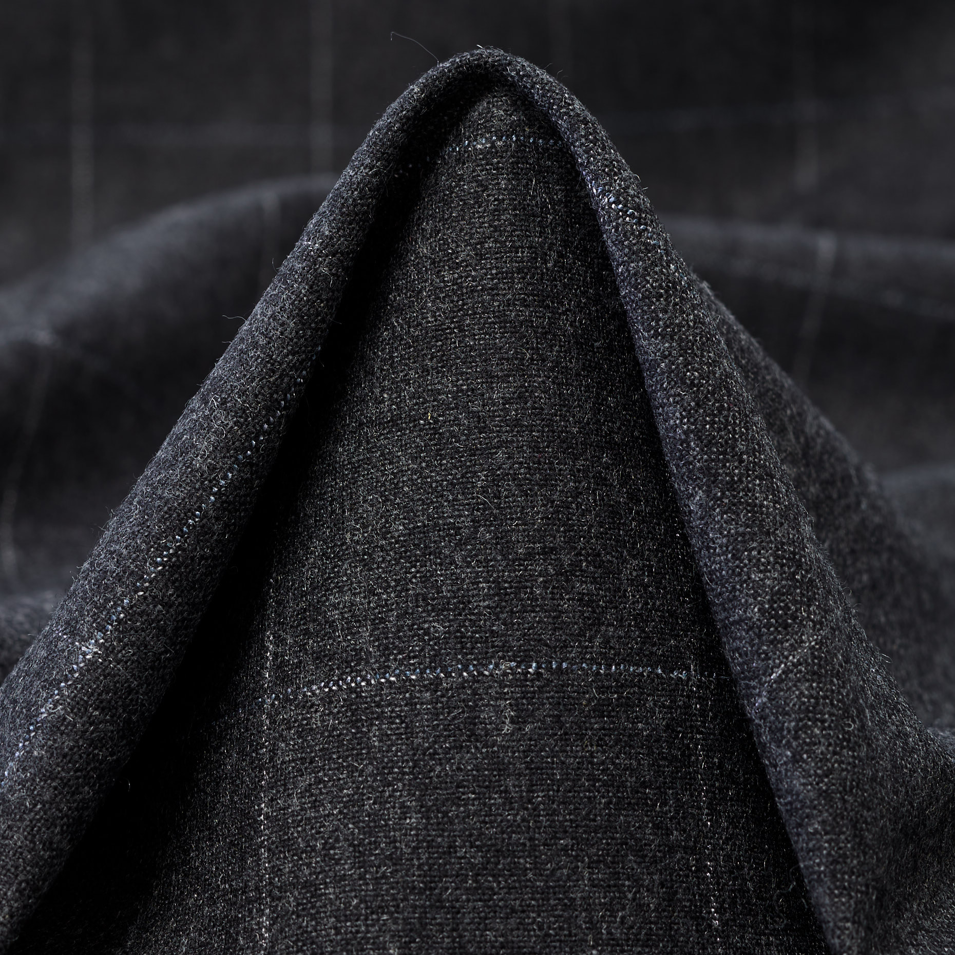 Flanella, Lana Vergine, Misto Viscosa, Blackened Pearl (F000044298)