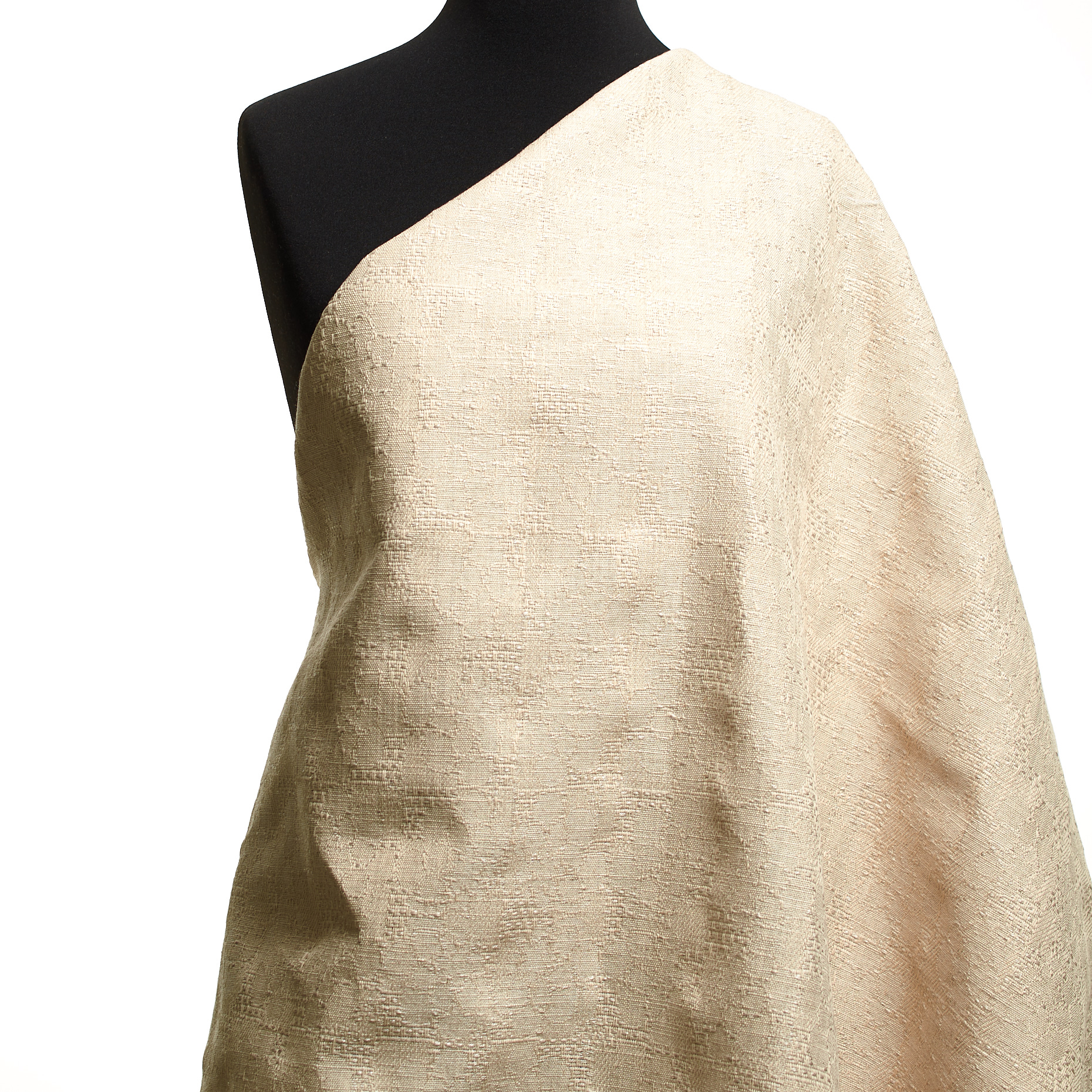 Jacquard, Viscosa, Creme Brûlée (P000004860) - Manichino