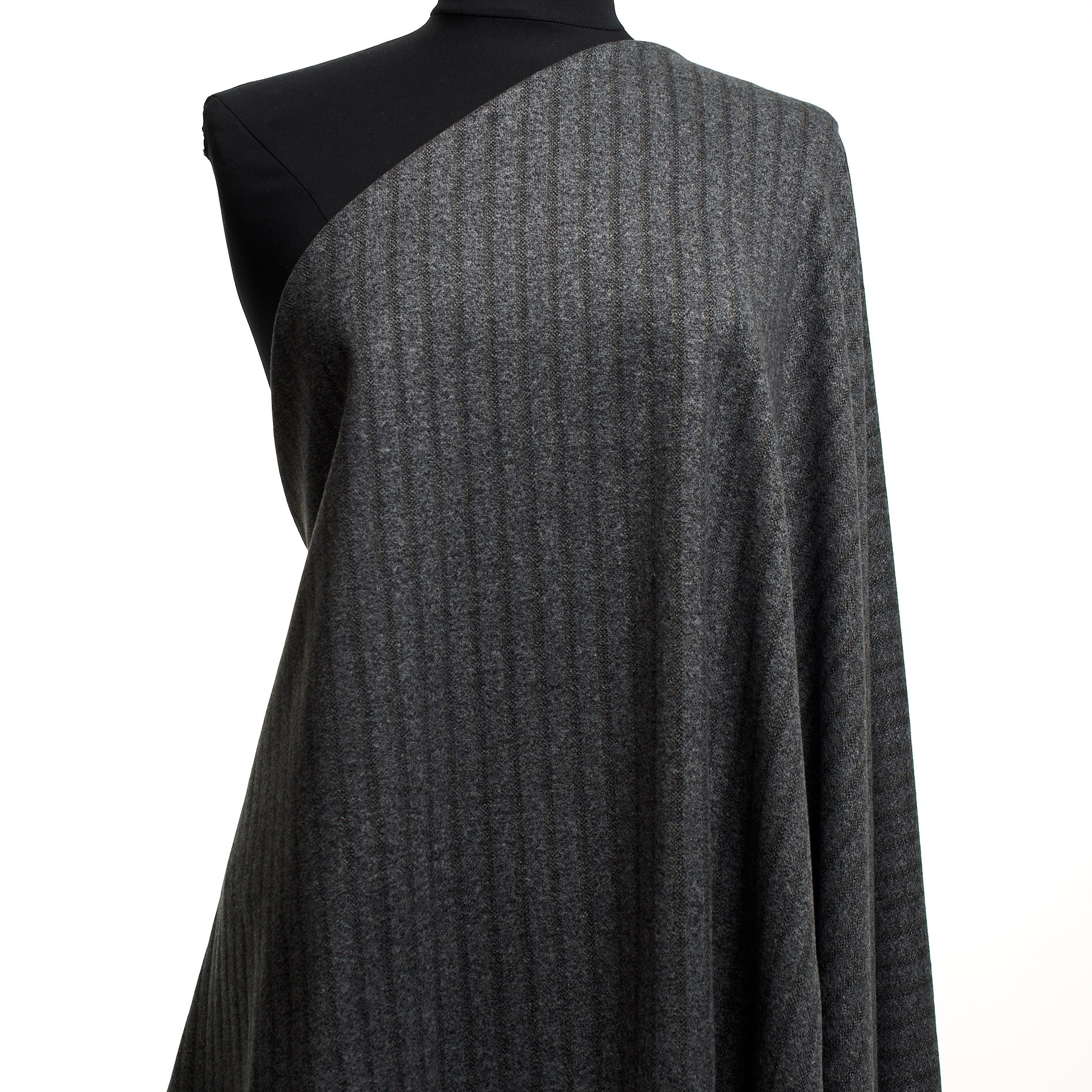 JERSEY, JACQUARD, COTTON, IRON GATE (F000044857) - Mannequin