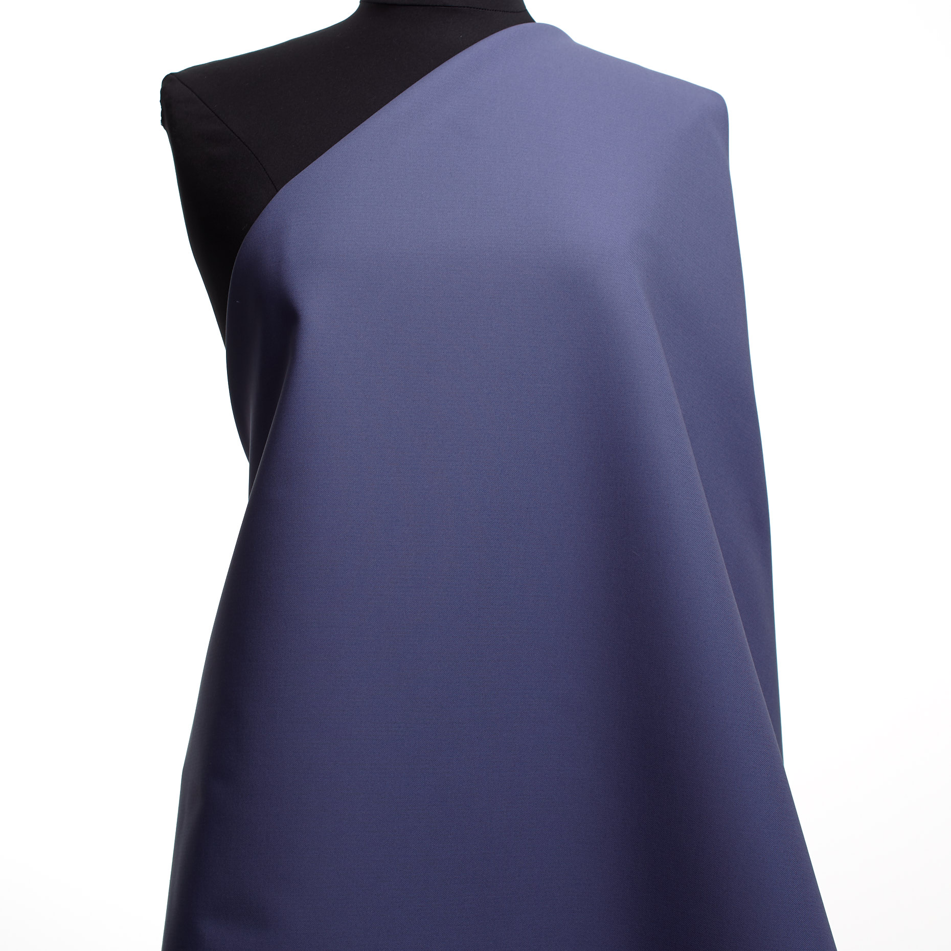 Double, Twill, Coton , Blue Granite (T0000386) - Mannequin
