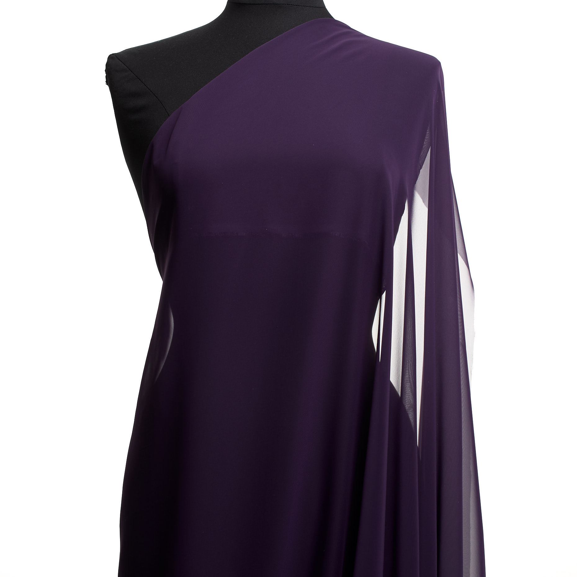 Chiffon, Wineberry (F000037479) - Mannequin