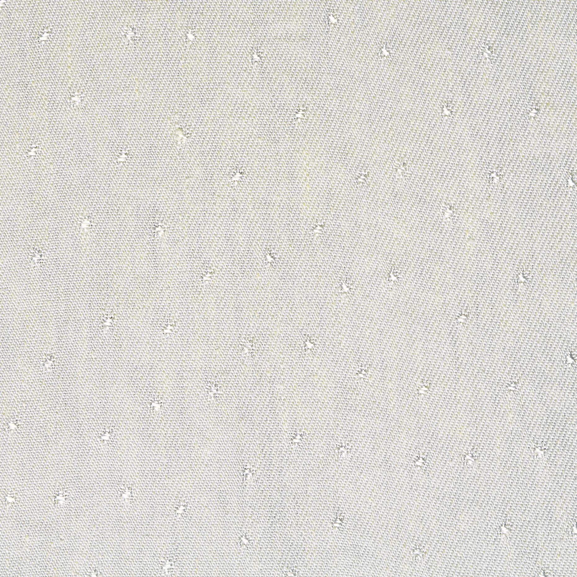 Żakard, Len, Wiskoza, Snow White (P000004960) - Tkana