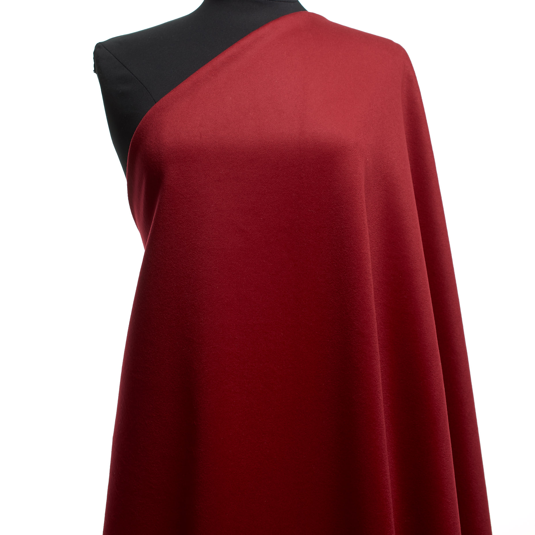 DRAP, VIRGIN WOOL, CASHMERE, RASPBERRY (F000037352) - Mannequin