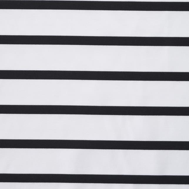 TWILL, COTTON, STRIPES, JET BLACK&SNOW WHITE (F000028055) - Texture